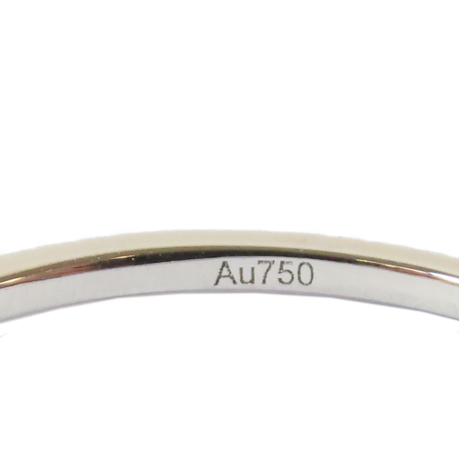 JEWELRY 18K白金0.9gDiamond Ring鑽石戒指US#6