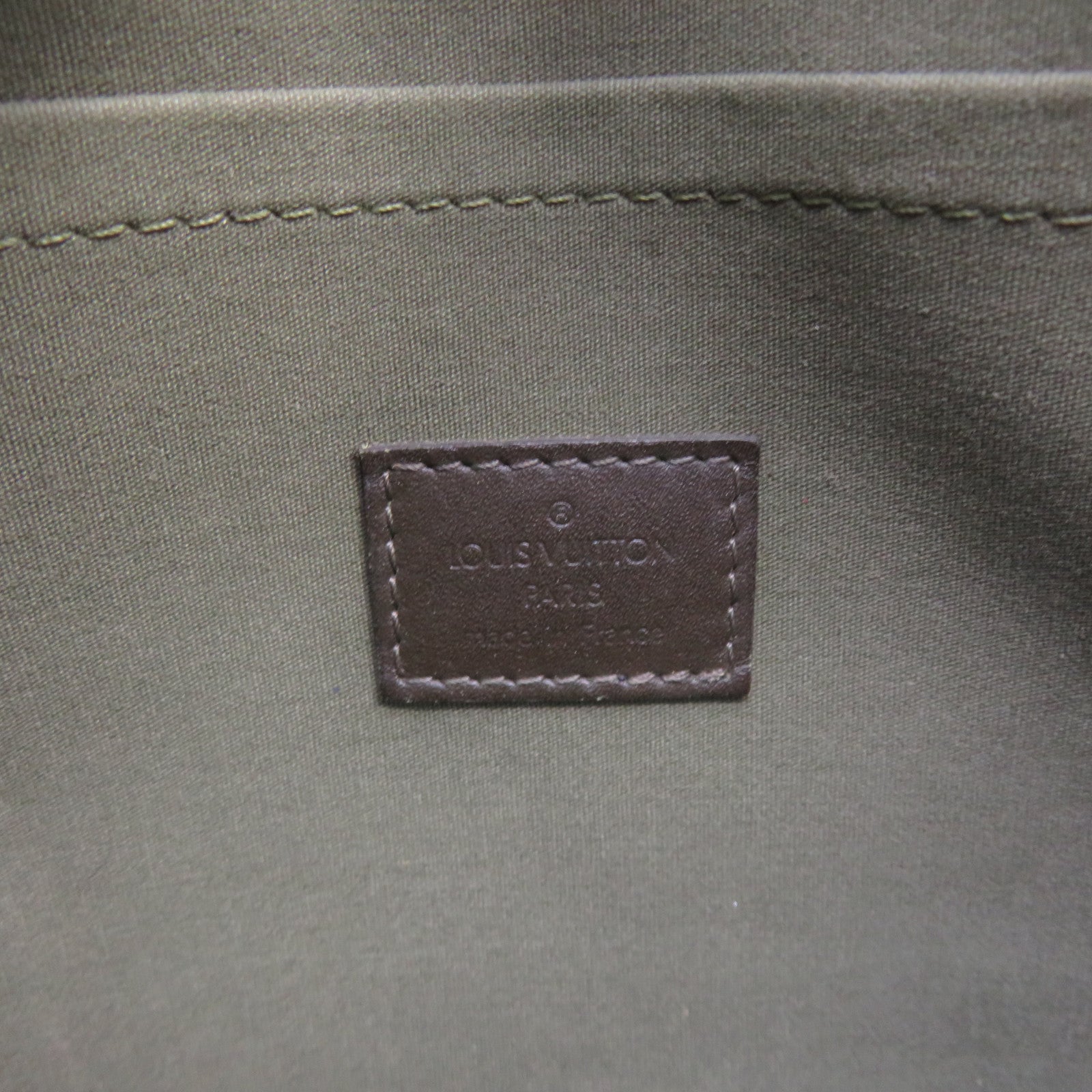 LOUIS VUITTON Monogram Mini Marjorie Khaki GM Shoulder Bag肩背袋軍綠色
