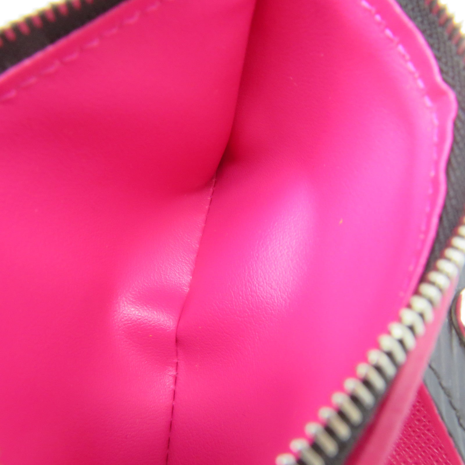 LOUIS VUITTON Epi Victorine Small Wallet短钱包黑色/粉红色