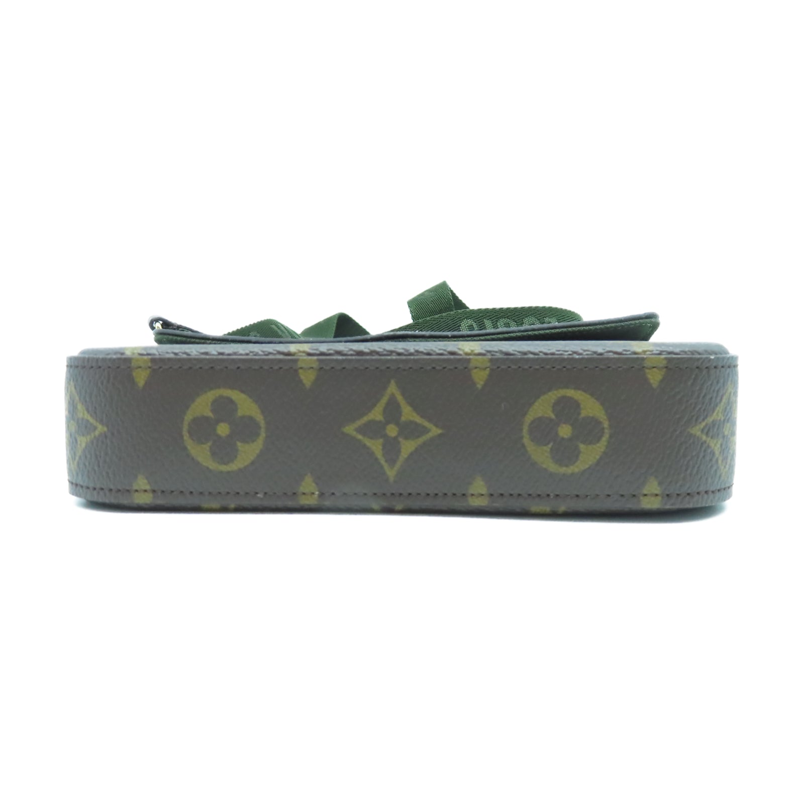 LOUIS VUITTON Monogram Felicie Strap & Go金扣肩背袋啡色