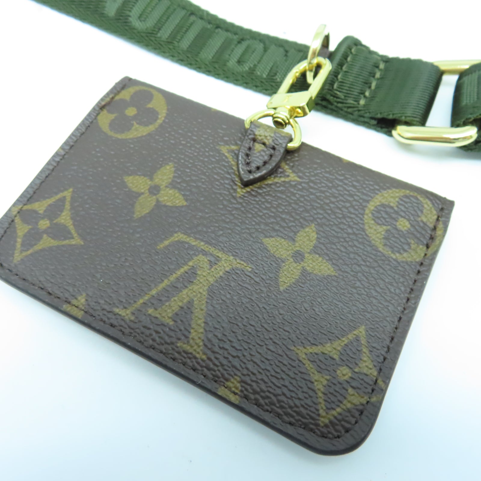LOUIS VUITTON Monogram Felicie Strap & Go金扣肩背袋啡色