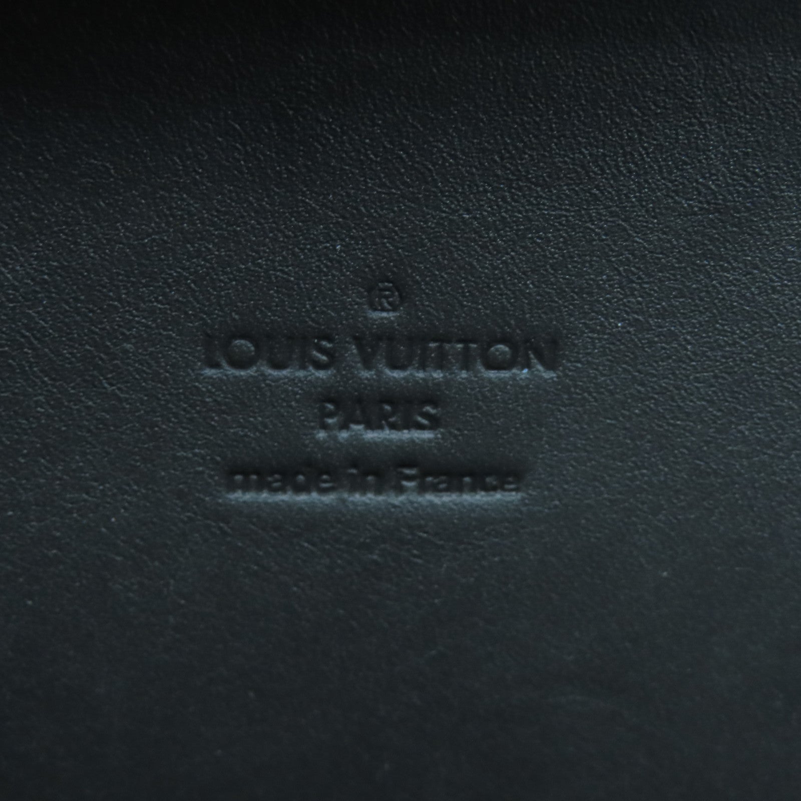 LOUIS VUITTON Monogram Eclipse Wallet Trunk銀扣手拿包黑色