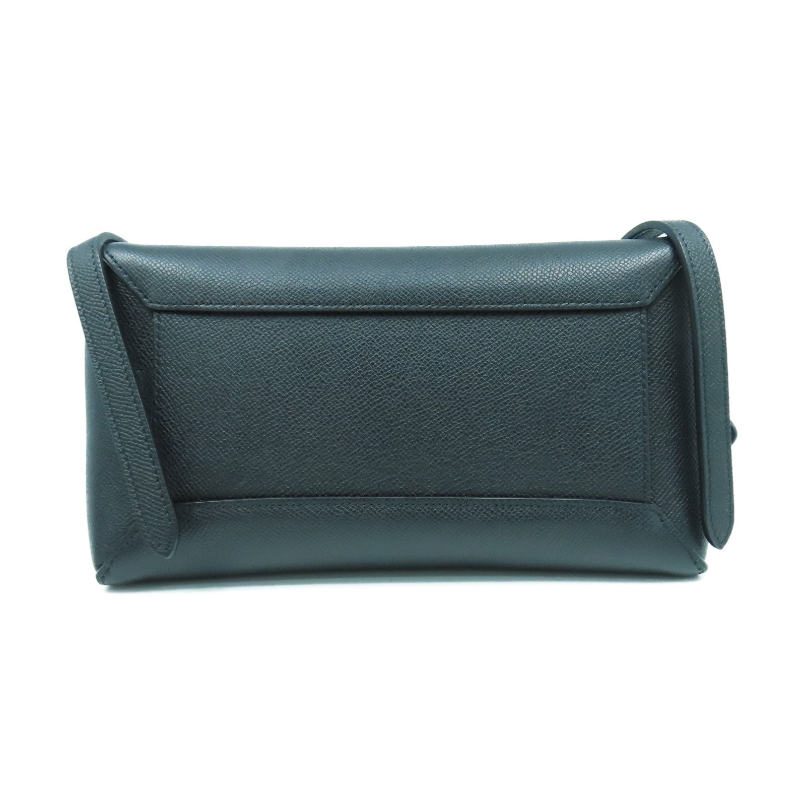 CELINE 【激減優惠】牛皮皮革Belt Bag金扣手挽肩背兩用袋黑色