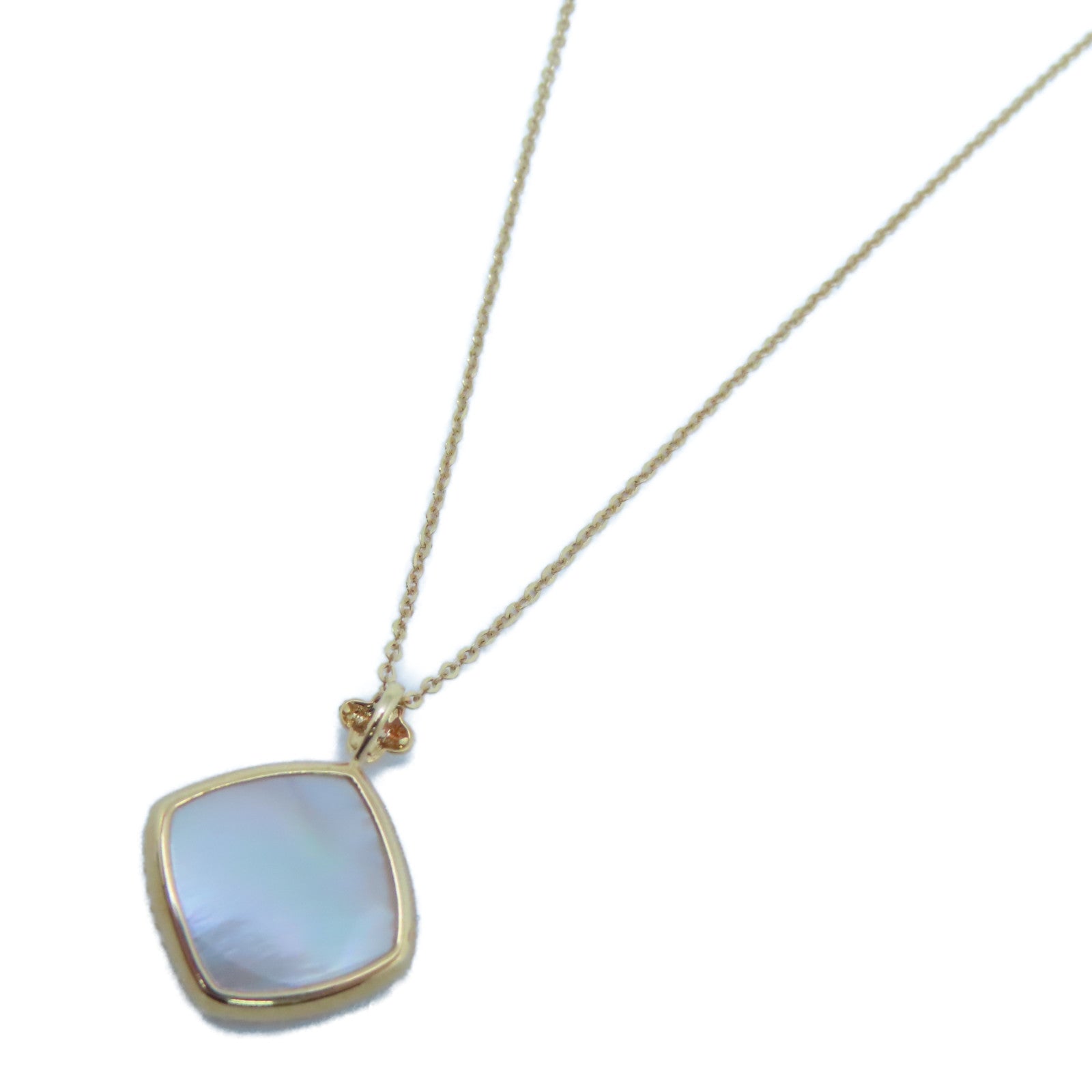 JEWELRY 18K玫瑰金Diamond / Pearl Necklace 0.03ct 钻石/珍珠项链