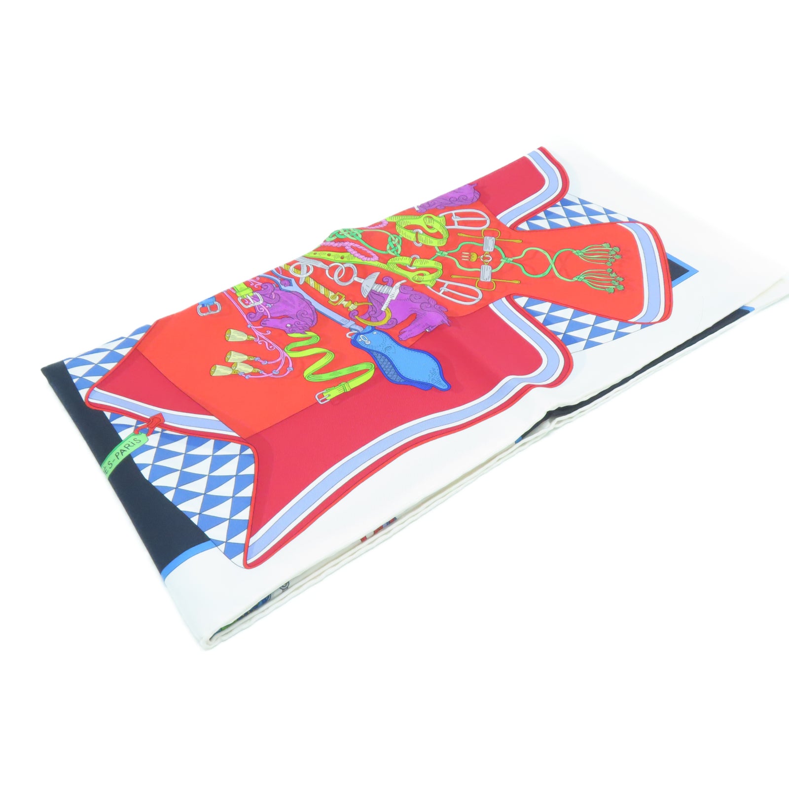 HERMES 丝质Scarf 90x90丝巾红色