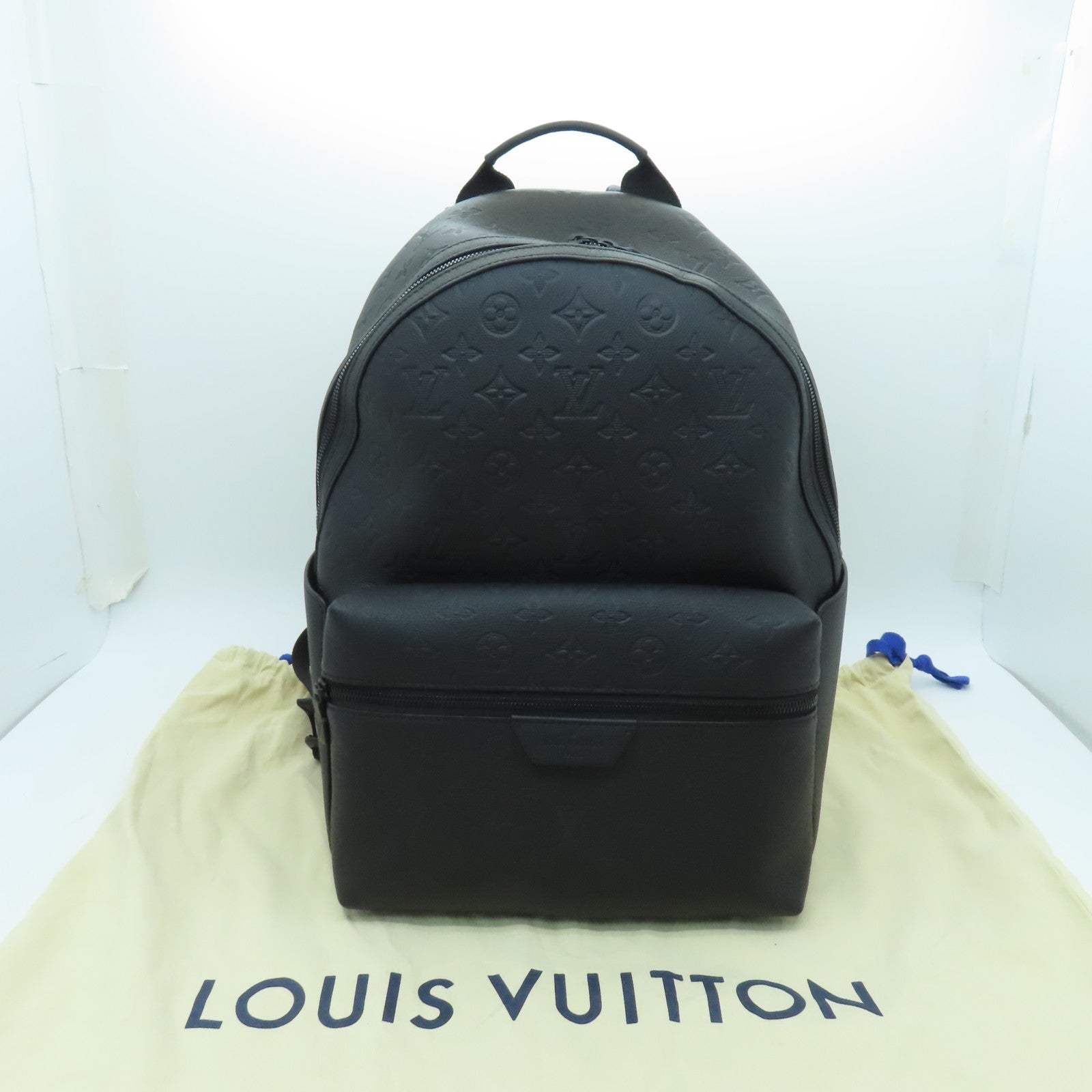LOUIS VUITTON Monogram Embossed Discovery Backpack silver buckle backp –  Brand Off Hong Kong Online Store
