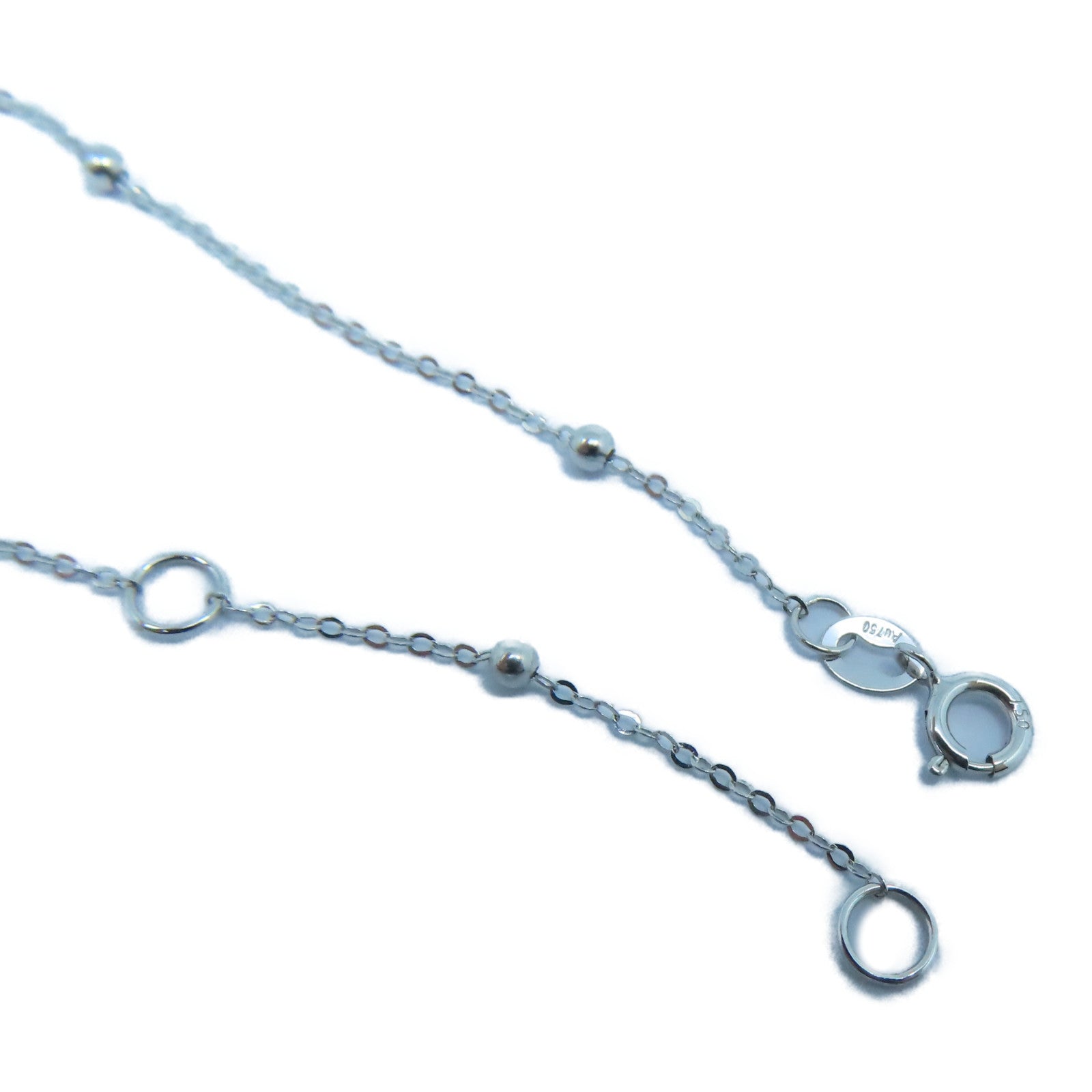 JEWELRY 【激減優惠】18K白金Diamond Necklace 0.348ct鑽石項鍊
