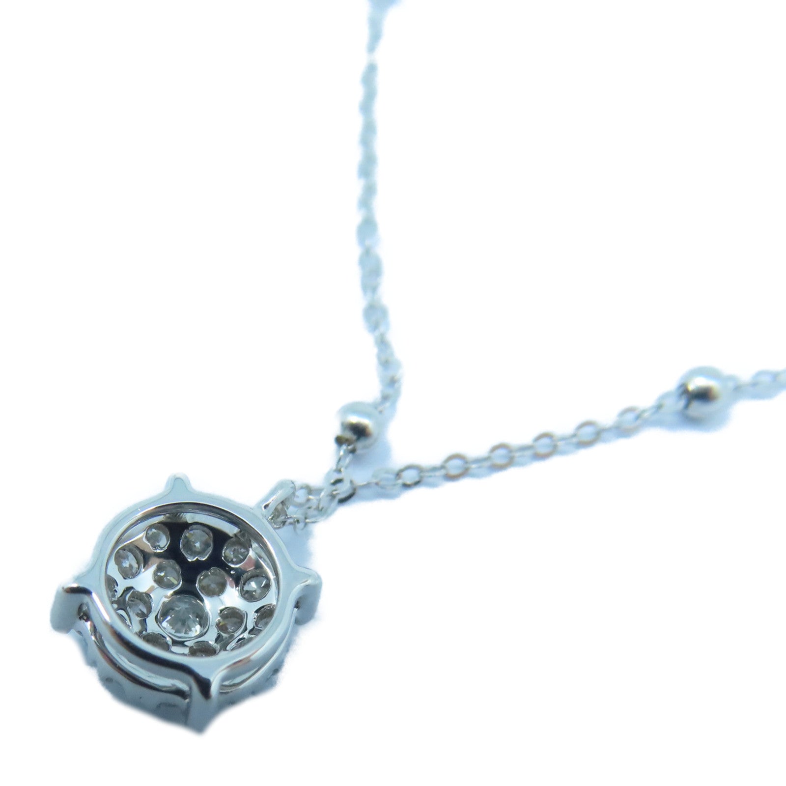JEWELRY 【激減優惠】18K白金Diamond Necklace 0.348ct鑽石項鍊