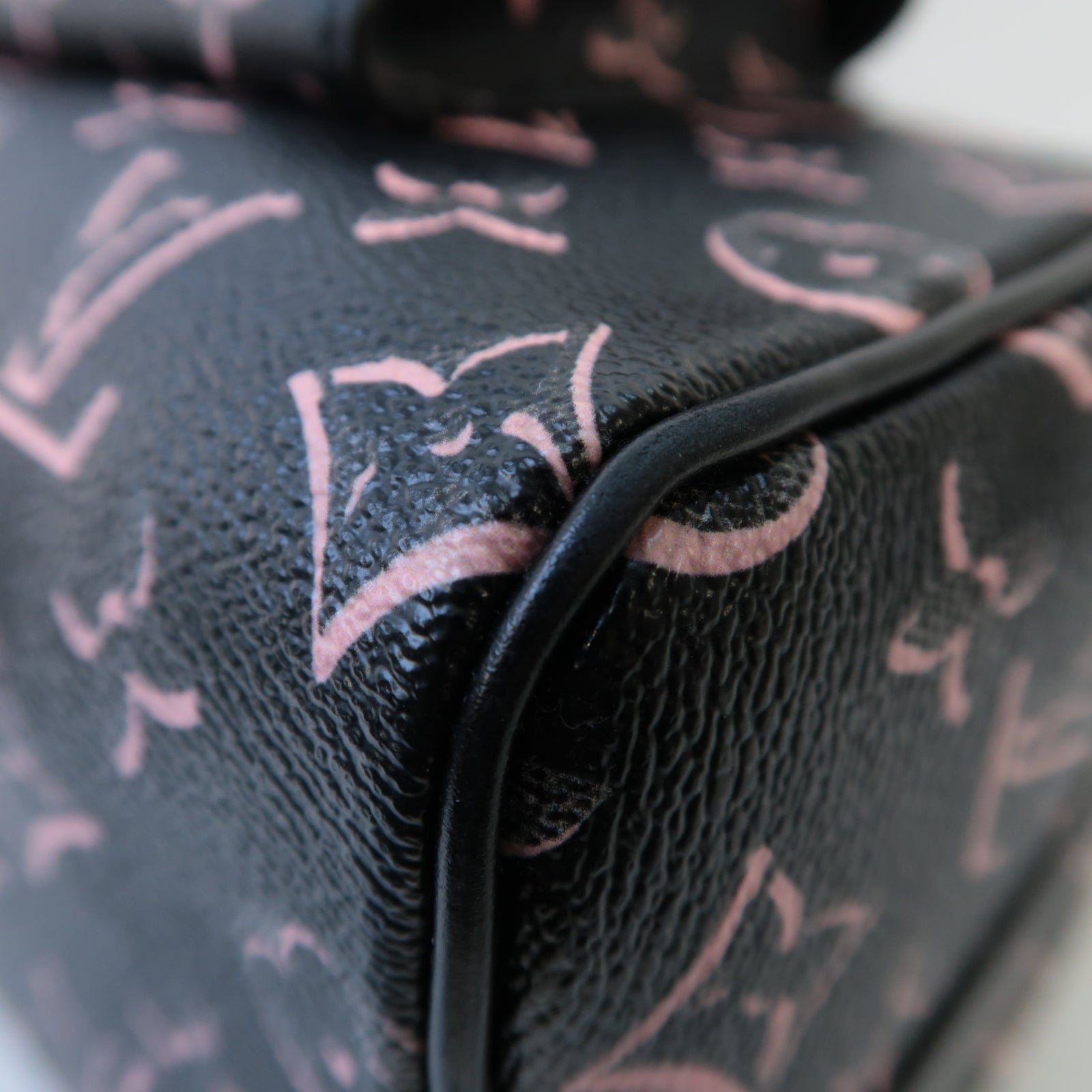 LOUIS VUITTON Monogram Fall for You Speedy Bandouliere 25金扣手挽肩背兩用袋黑色