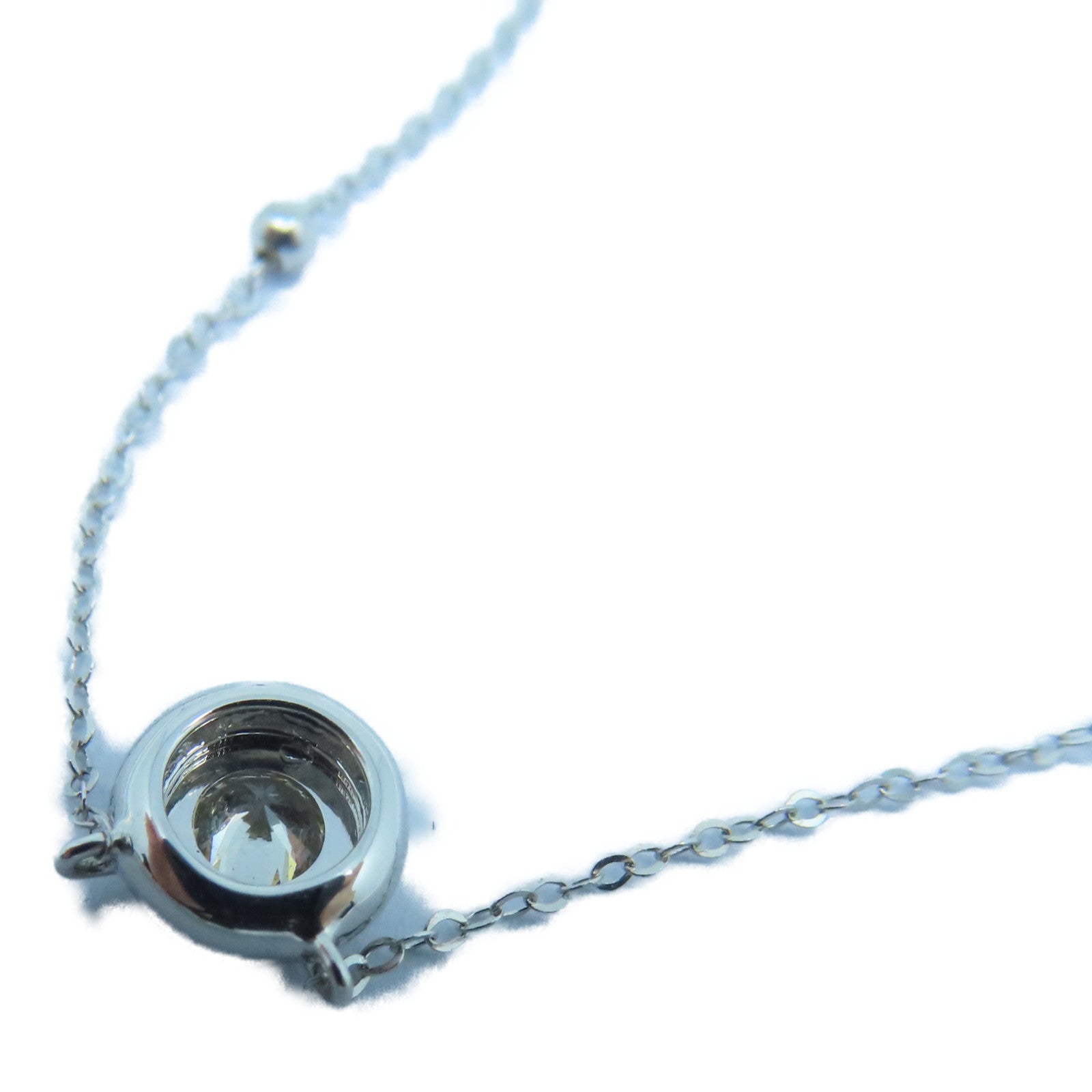 JEWELRY 【激減優惠】18K白金Diamond Necklace 0.348ct鑽石項鍊