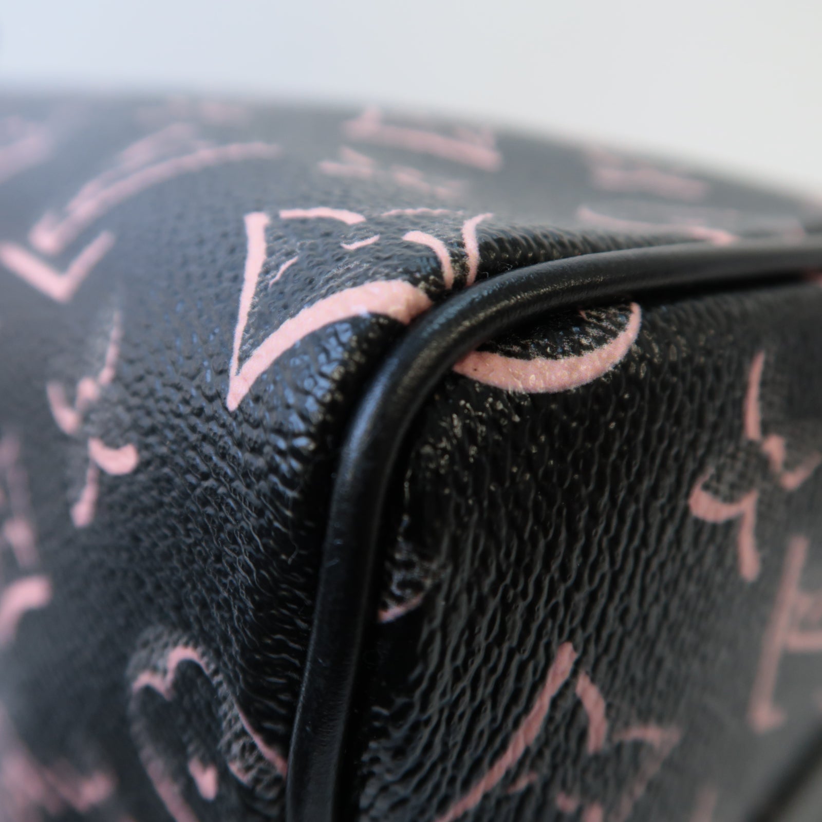 LOUIS VUITTON Monogram Fall for You Speedy Bandouliere 25金扣手挽肩背兩用袋黑色