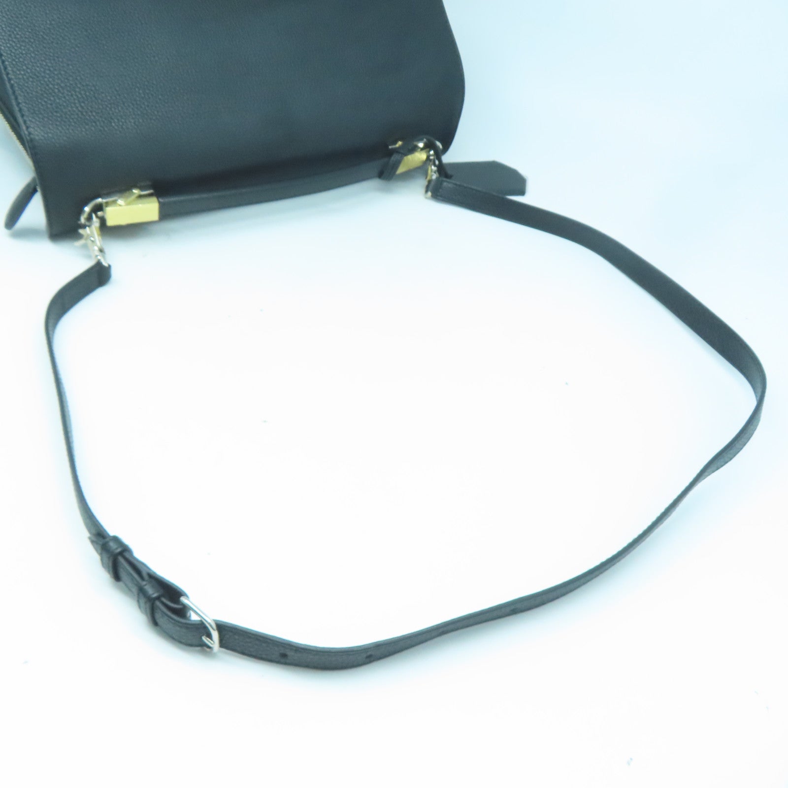 BALENCIAGA 【激減優惠】牛皮皮革Dix Cartable金扣/銀扣手挽肩背兩用袋黑色