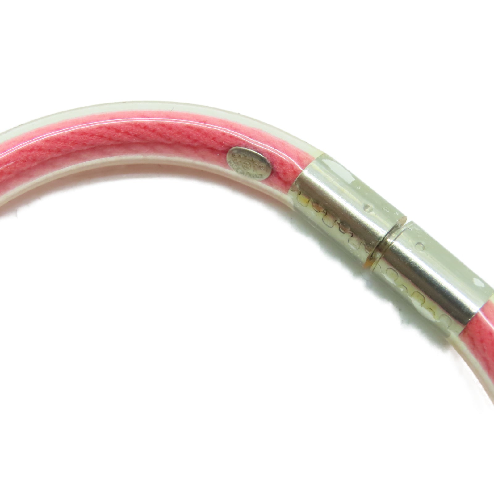 CHANEL PVC Bracelet手环粉红色
