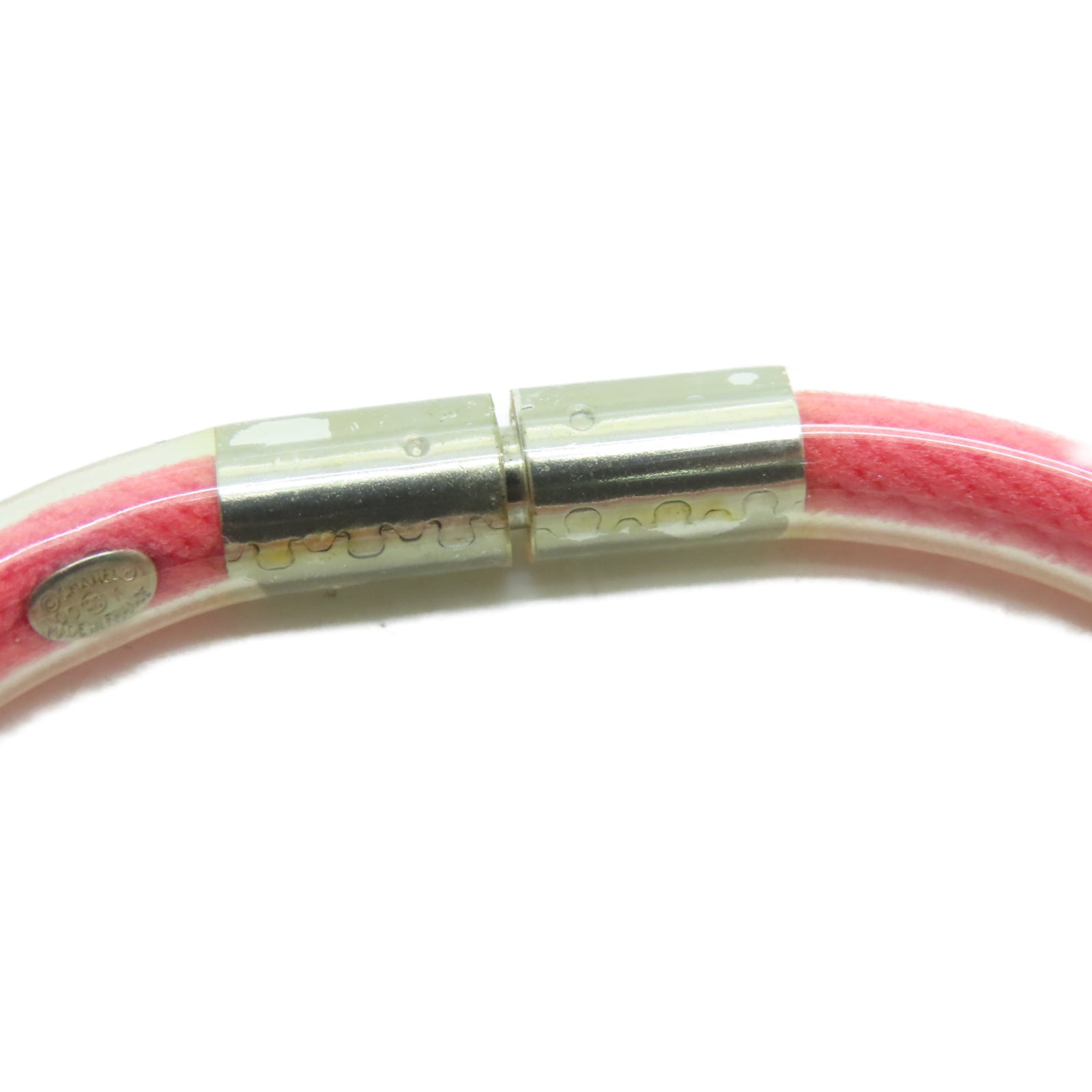 CHANEL PVC Bracelet手环粉红色