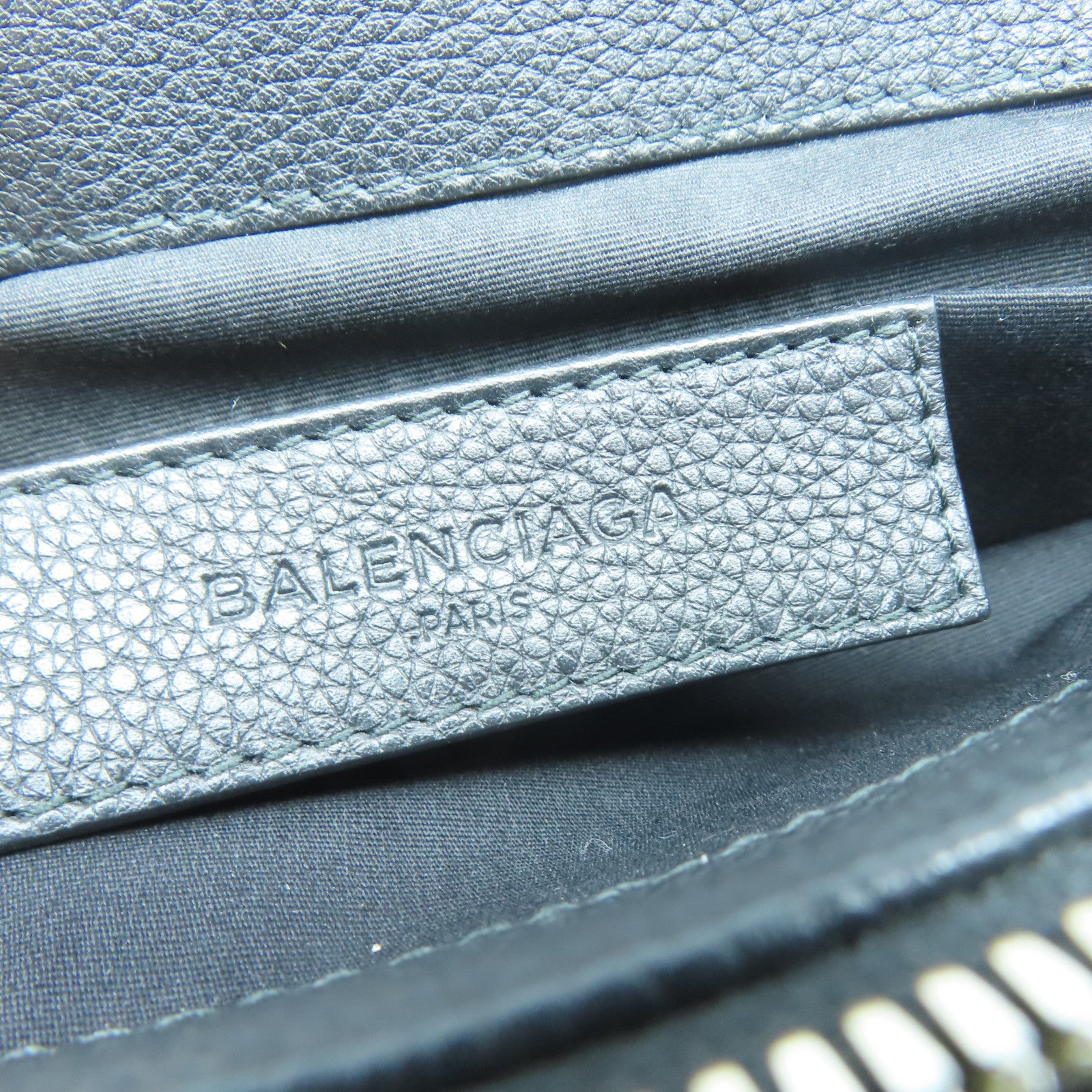 BALENCIAGA 【激減優惠】牛皮皮革Dix Cartable金扣/銀扣手挽肩背兩用袋黑色