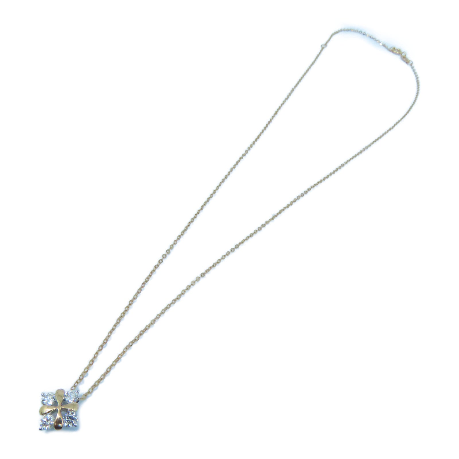 JEWELRY 【激減優惠】18K玫瑰金Diamond Necklace 0.398ct鑽石項鍊
