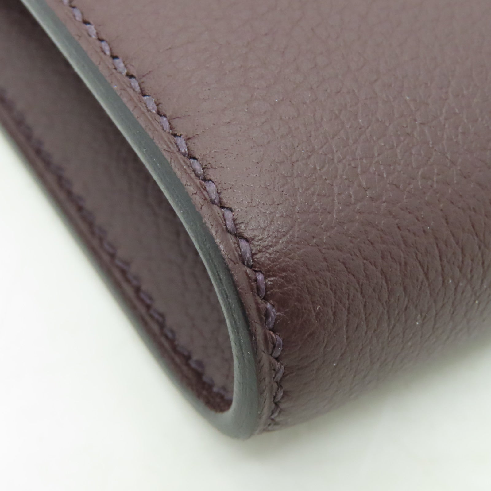 HERMES Evercolor皮革Constance To Go金扣肩背袋啡色