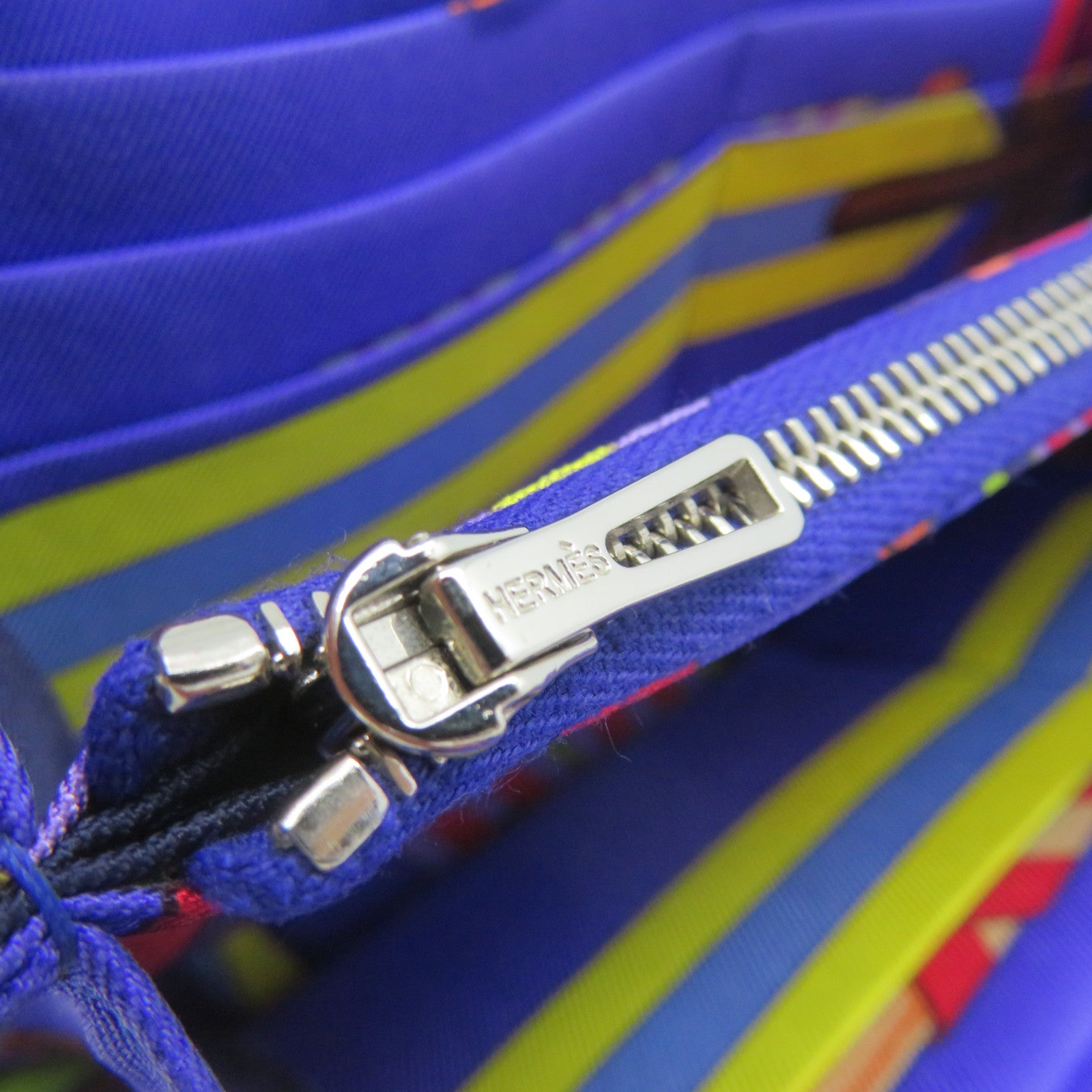 HERMES 【激減優惠】Epsom皮革Silk'In Classique Long Wallet銀扣拉鏈長錢包Rose Azalee粉紅色