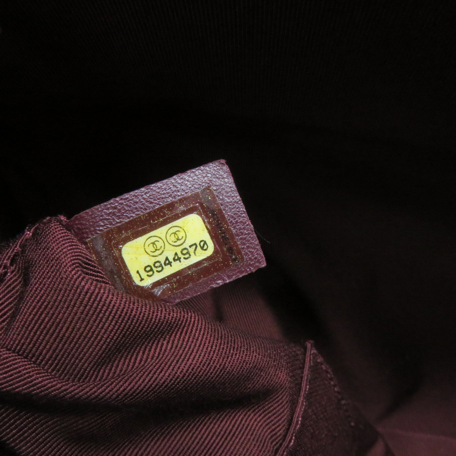 CHANEL 斜紋羊皮皮革Tote Bag銀扣肩帶袋黑色