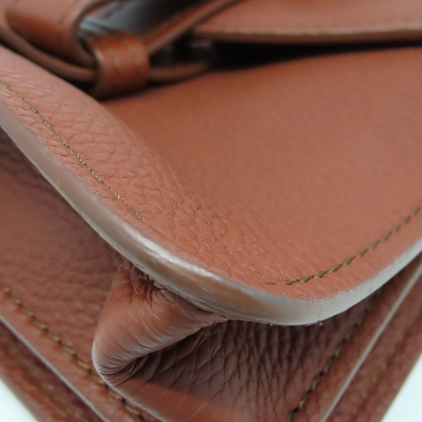 Chloe 牛皮皮革Aby Day Bag手挽肩背兩用袋啡色