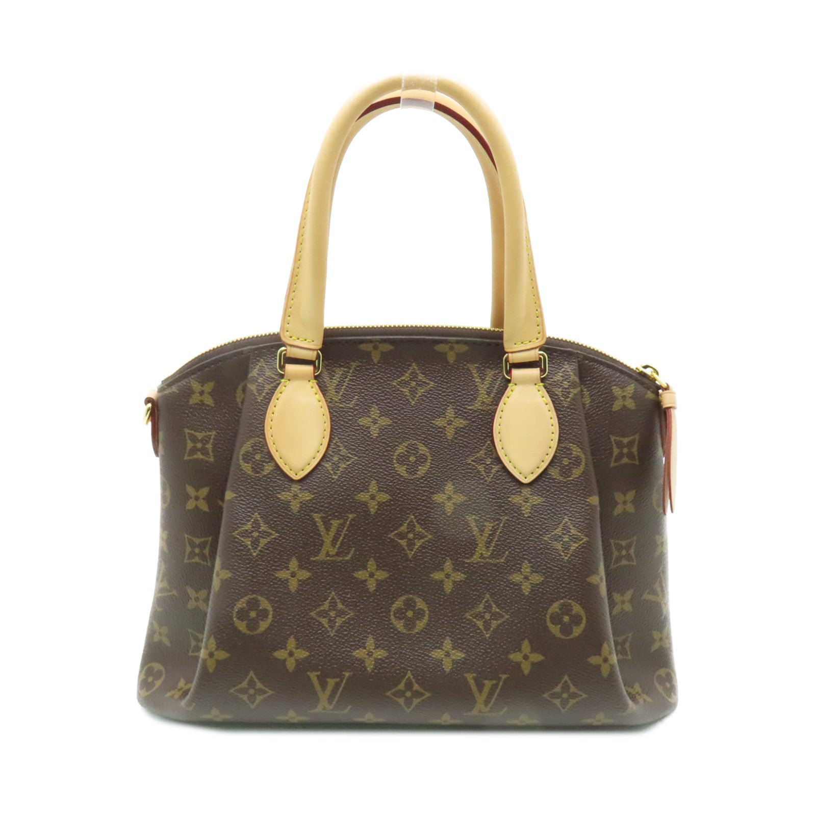 LOUIS VUITTON Monogram Rivoli PM金扣手挽肩背兩用袋啡色