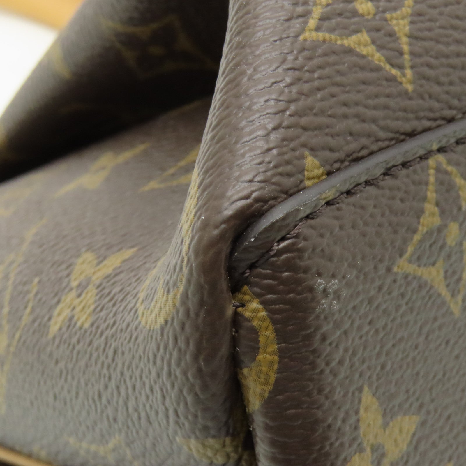 LOUIS VUITTON Monogram Rivoli PM金扣手挽肩背兩用袋啡色