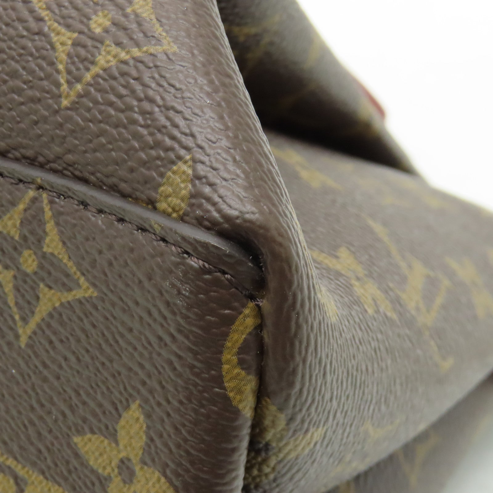 LOUIS VUITTON Monogram Rivoli PM金扣手挽肩背兩用袋啡色