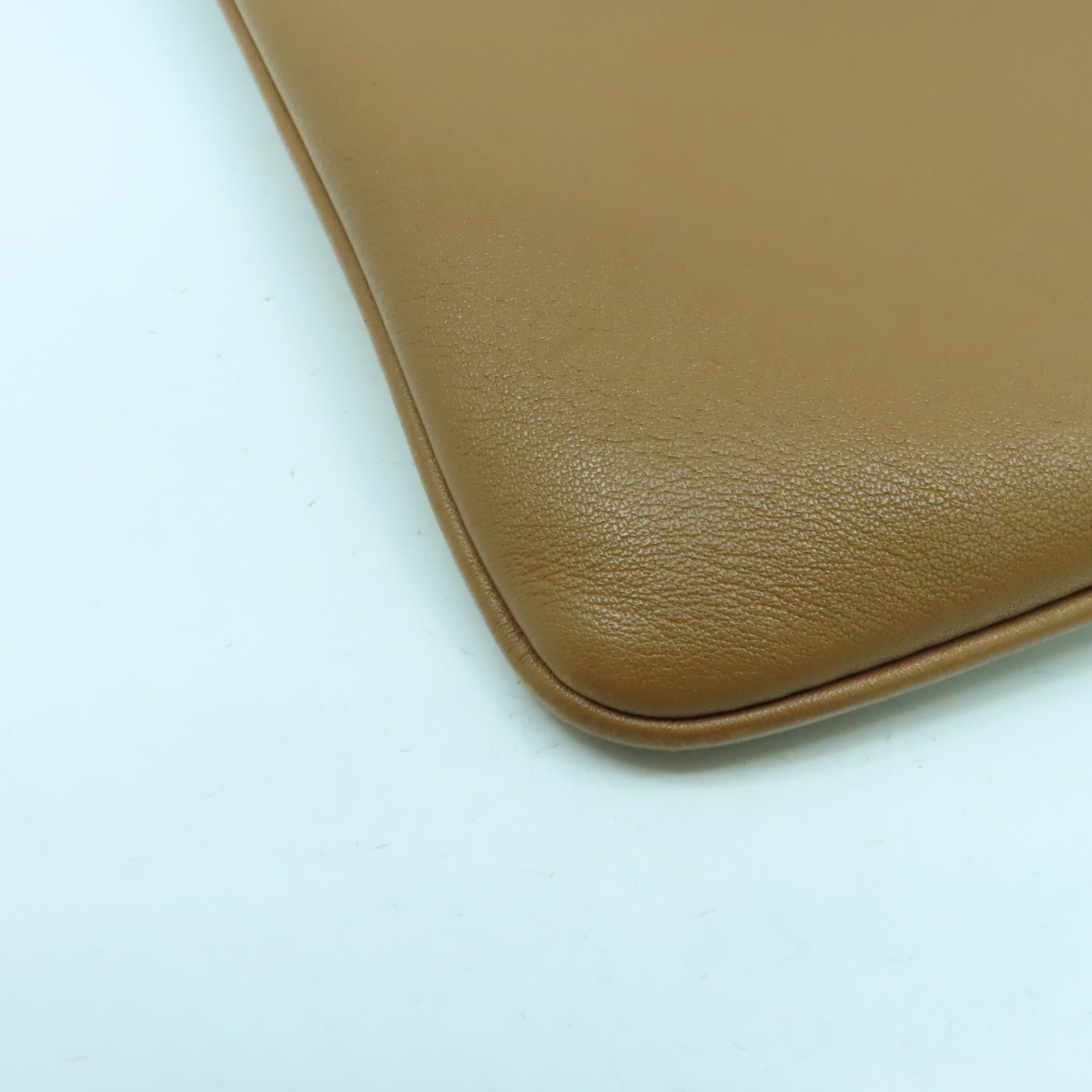 HERMES Swift皮革Mini Aline銀扣肩背袋Gold經典駝色