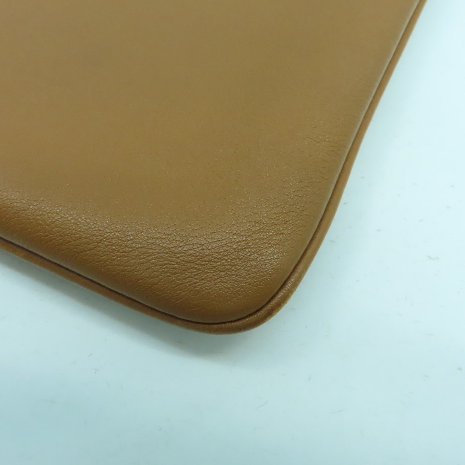 HERMES Swift皮革Mini Aline銀扣肩背袋Gold經典駝色
