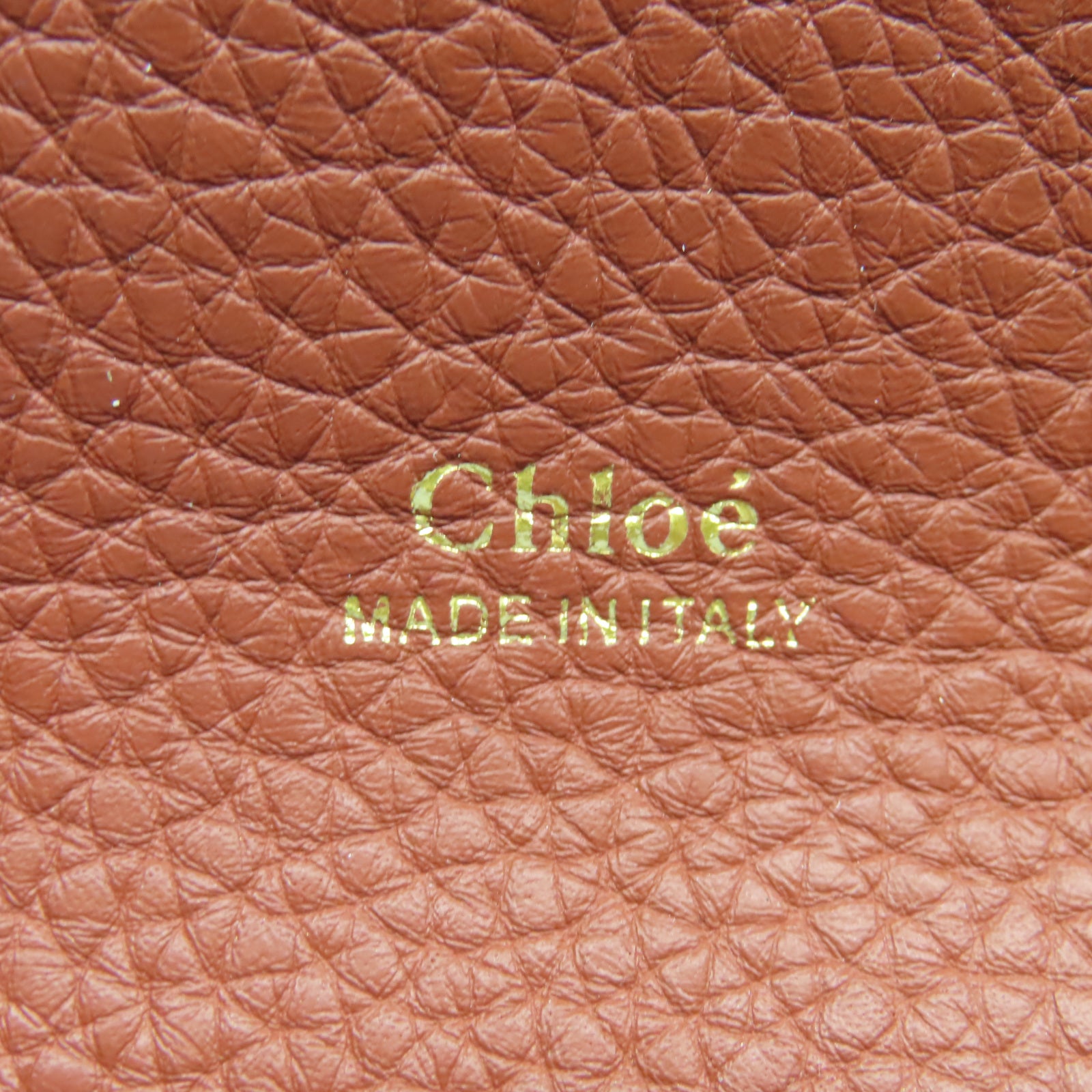Chloe 牛皮皮革Aby Day Bag手挽肩背兩用袋啡色