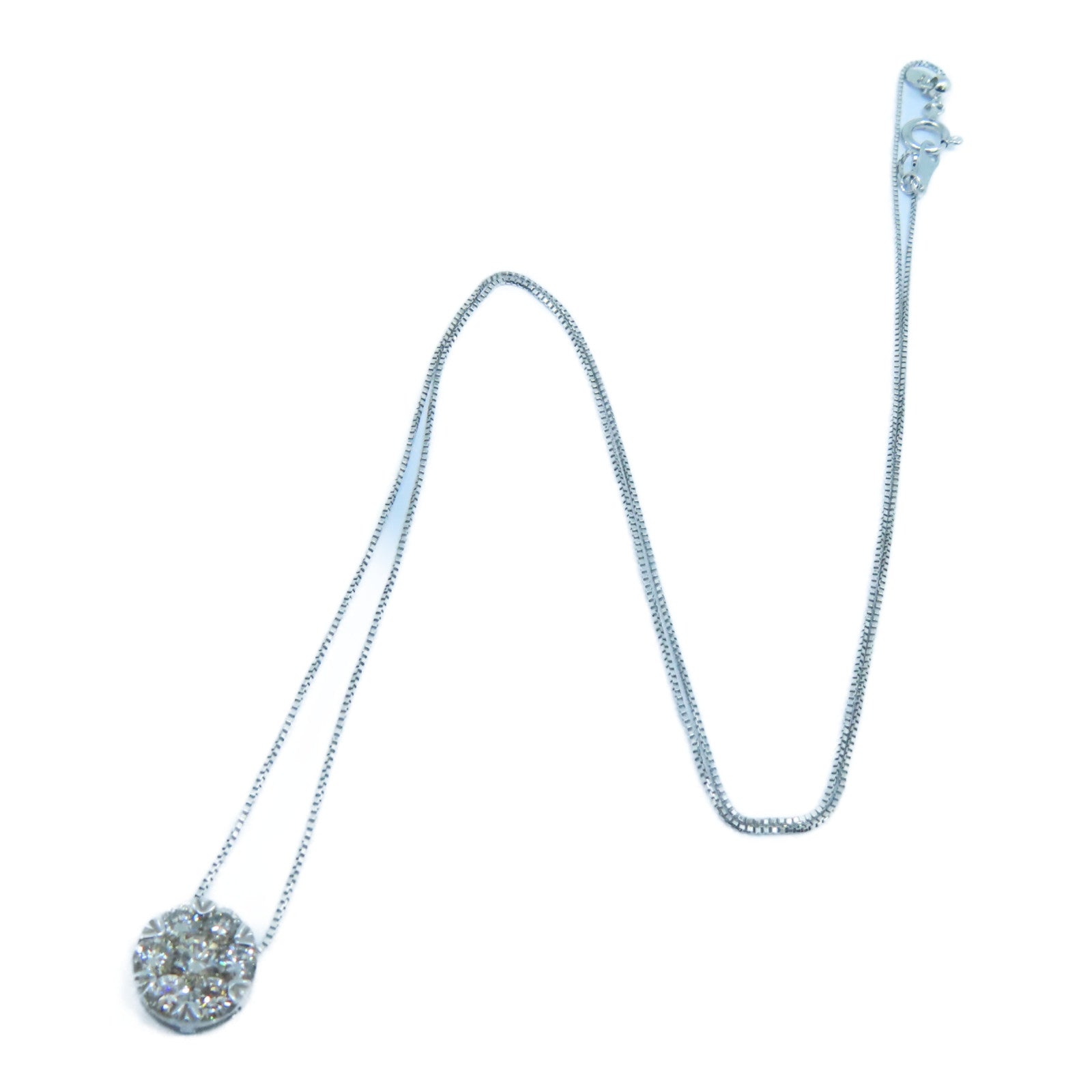 JEWELRY 【激減優惠】18K白金Necklace 0.6ct鑽石項鍊