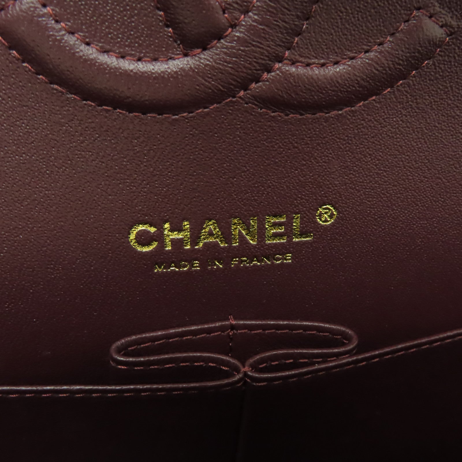 CHANEL 菱格Caviar皮革Classic Flap 25金扣鏈帶肩背袋黒色