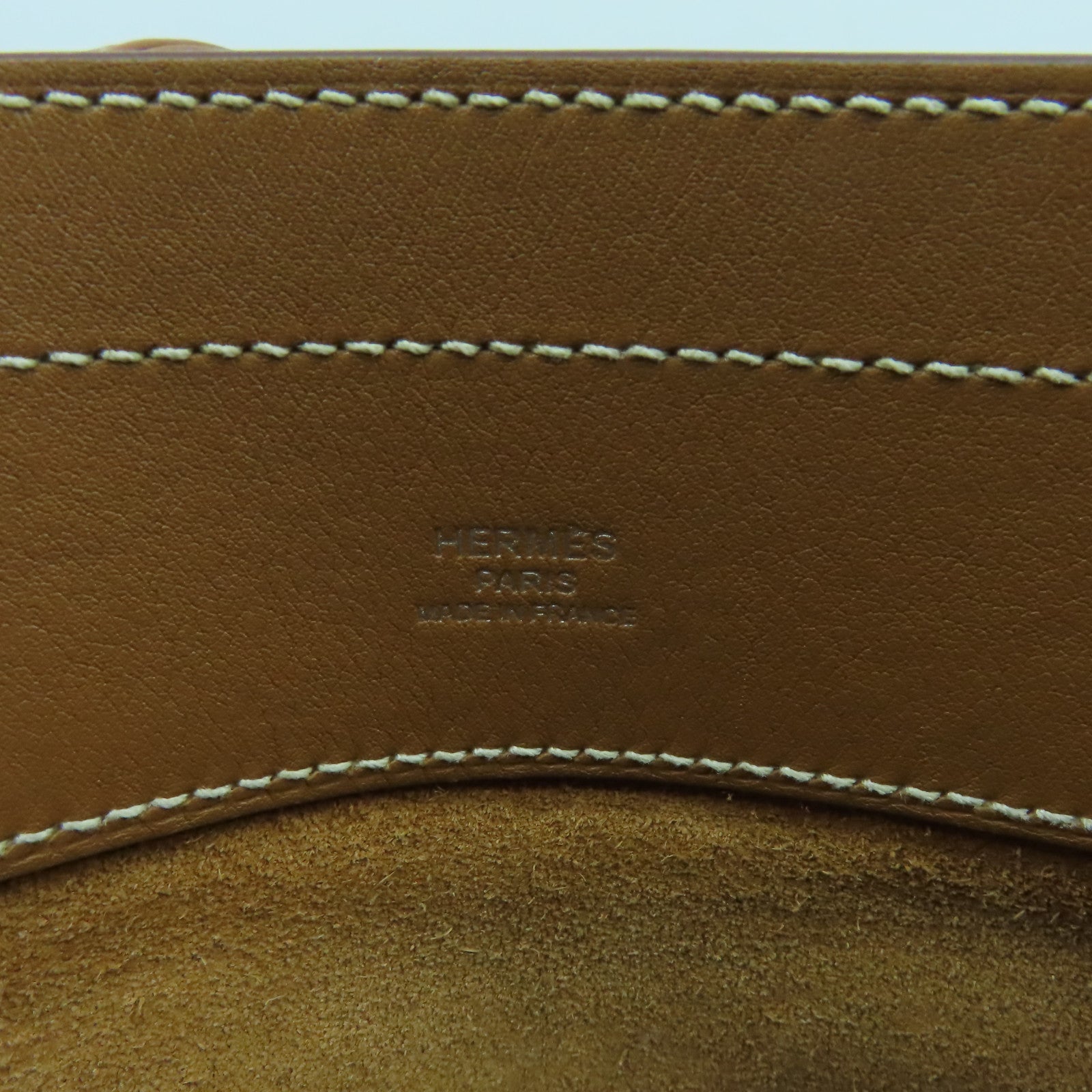 HERMES Swift皮革Mini Aline銀扣肩背袋Gold經典駝色