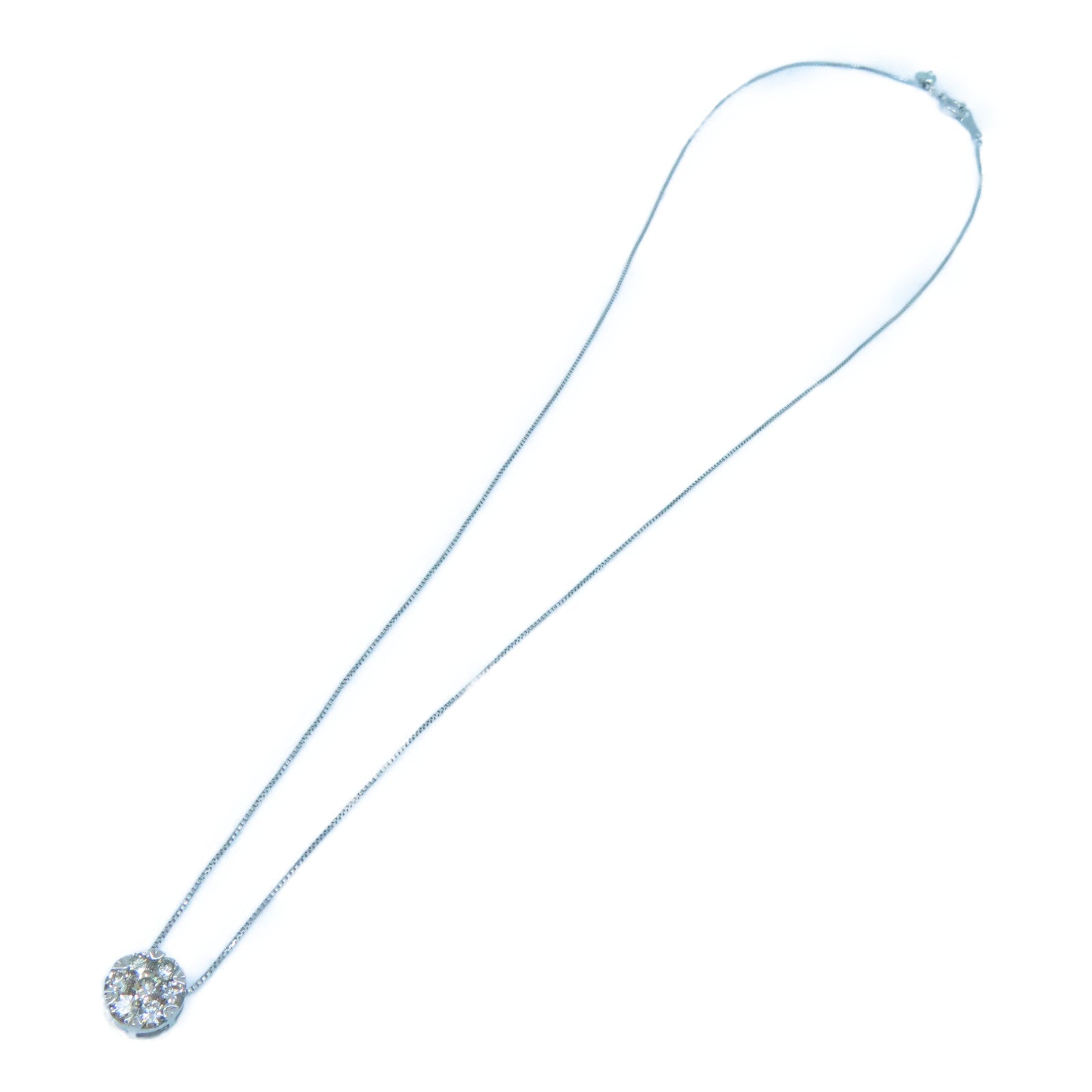 JEWELRY 【激減優惠】18K白金Necklace 0.6ct鑽石項鍊