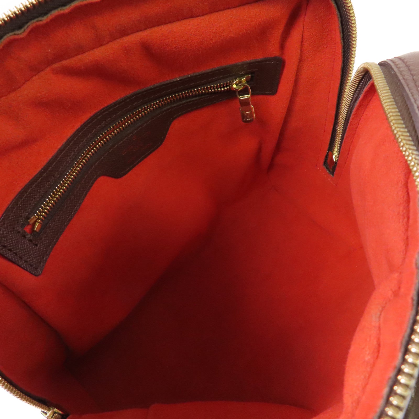 LOUIS VUITTON Damier Brera Handbag金扣手挽袋啡色