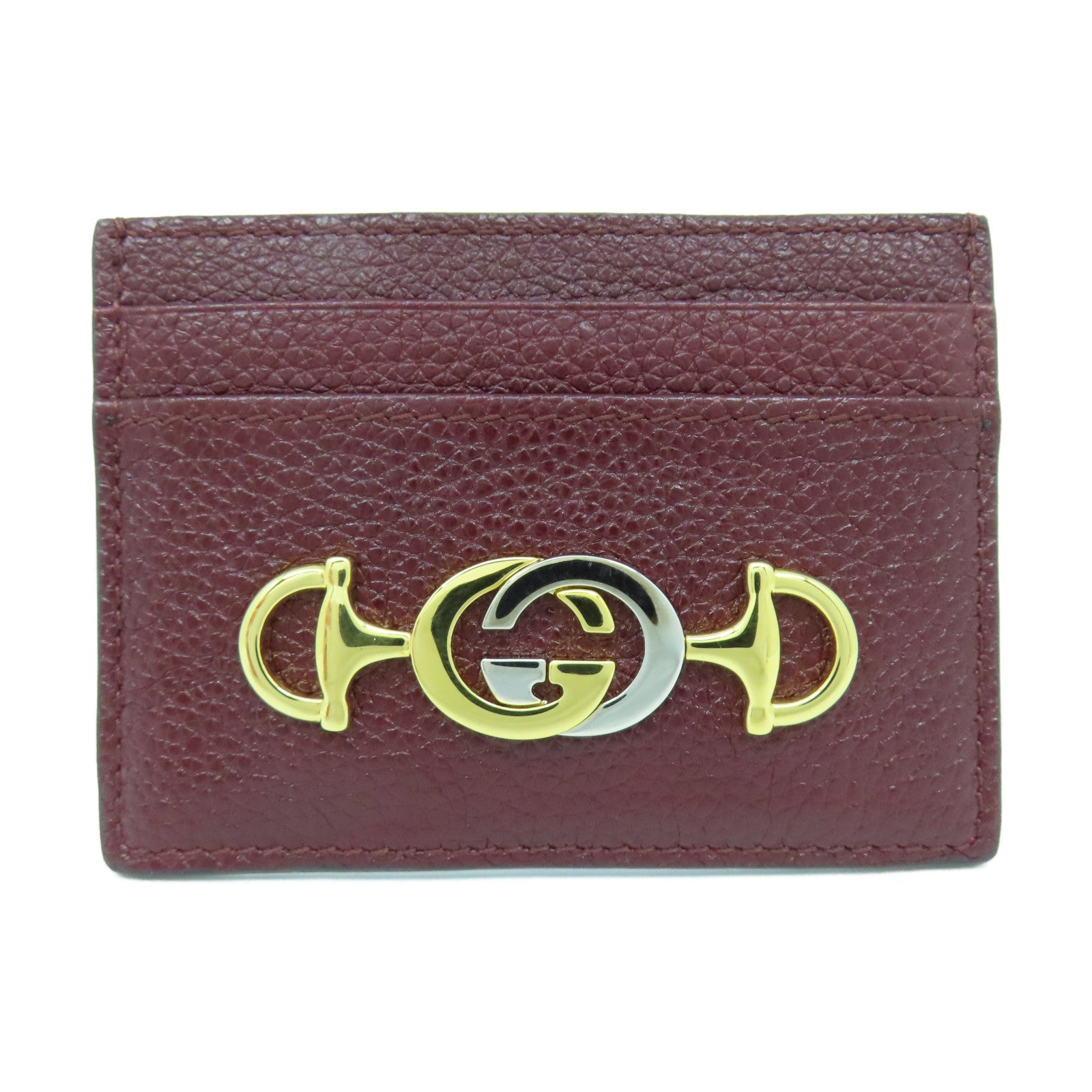 GUCCI 牛皮皮革Card Case卡片套啡色