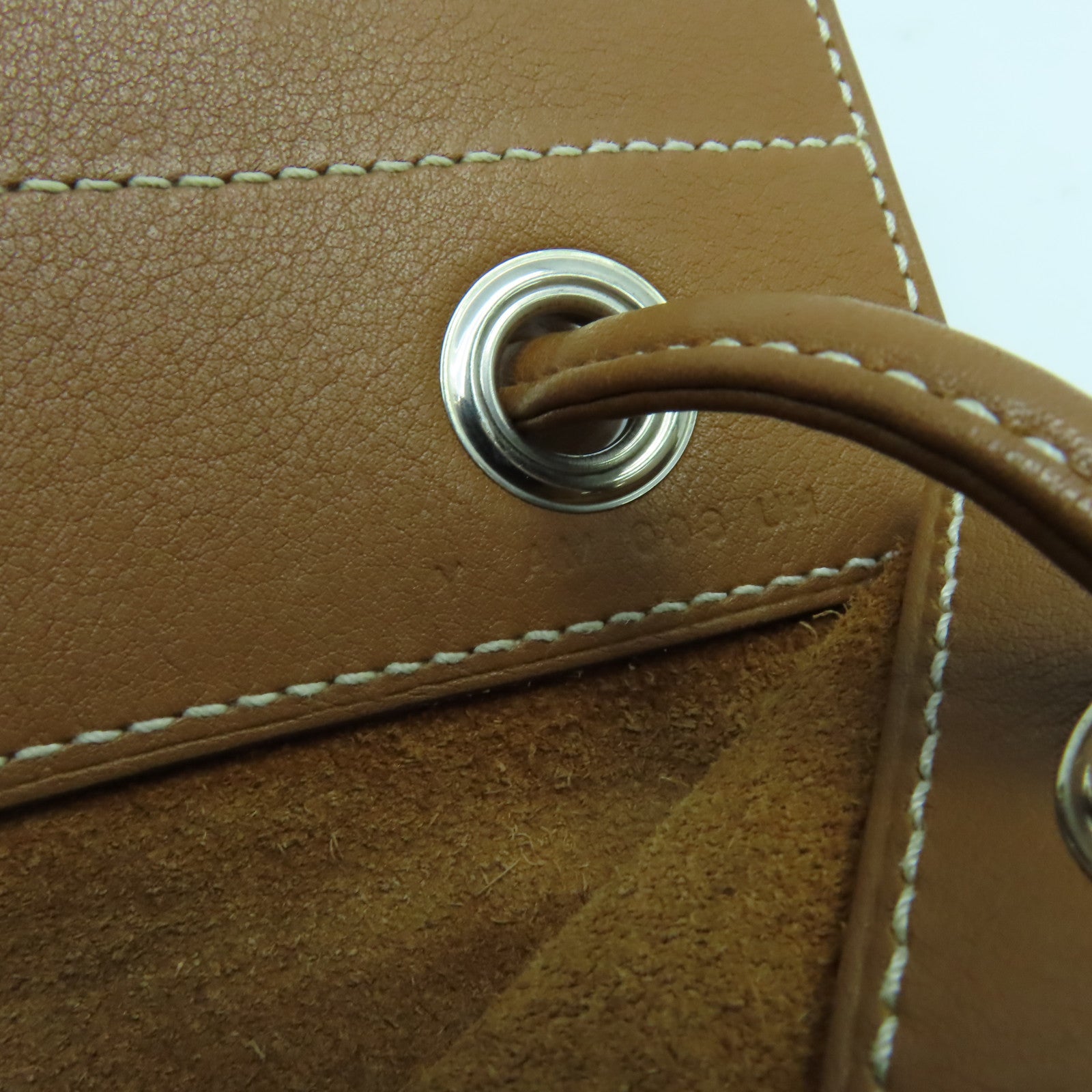 HERMES Swift皮革Mini Aline銀扣肩背袋Gold經典駝色