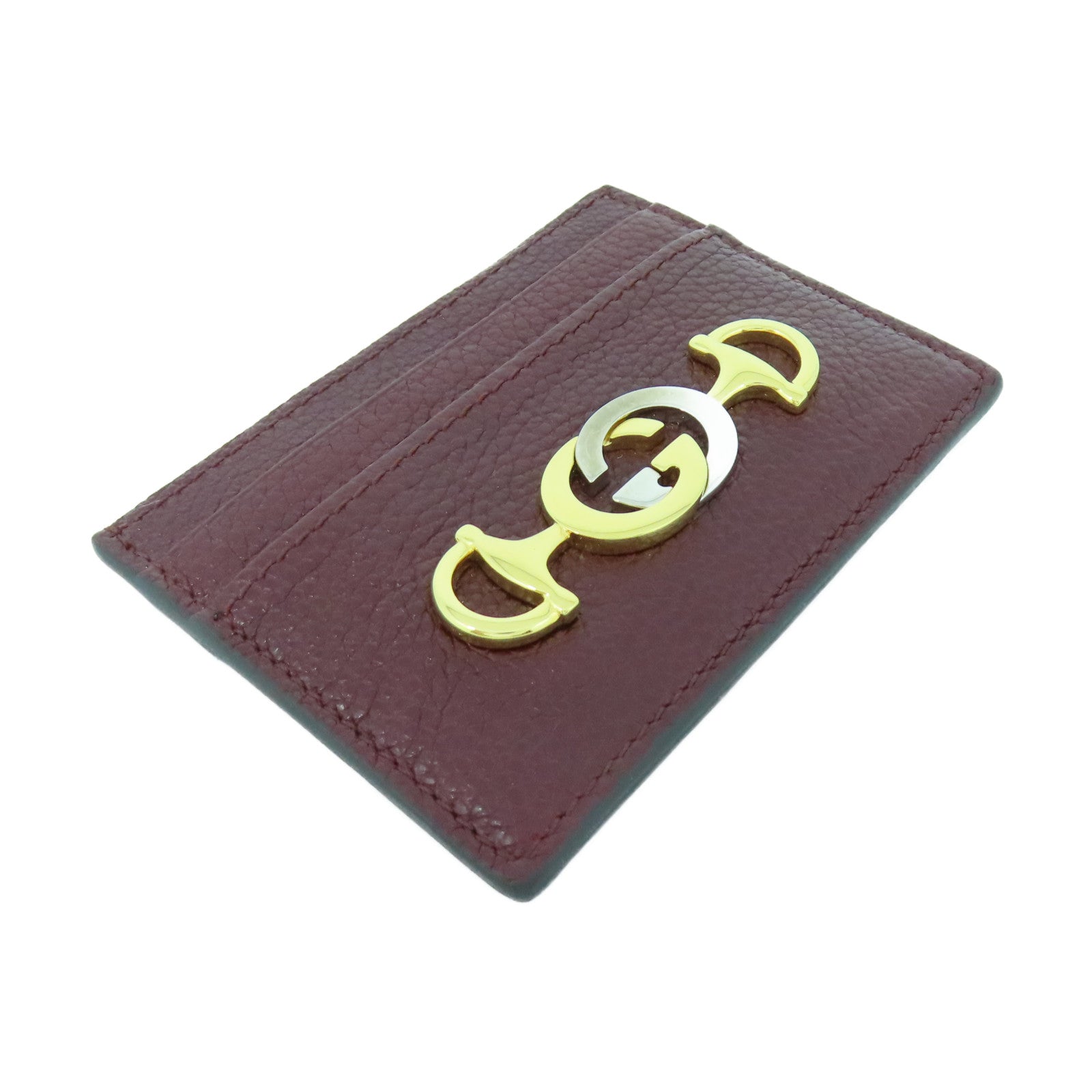 GUCCI 牛皮皮革Card Case卡片套啡色