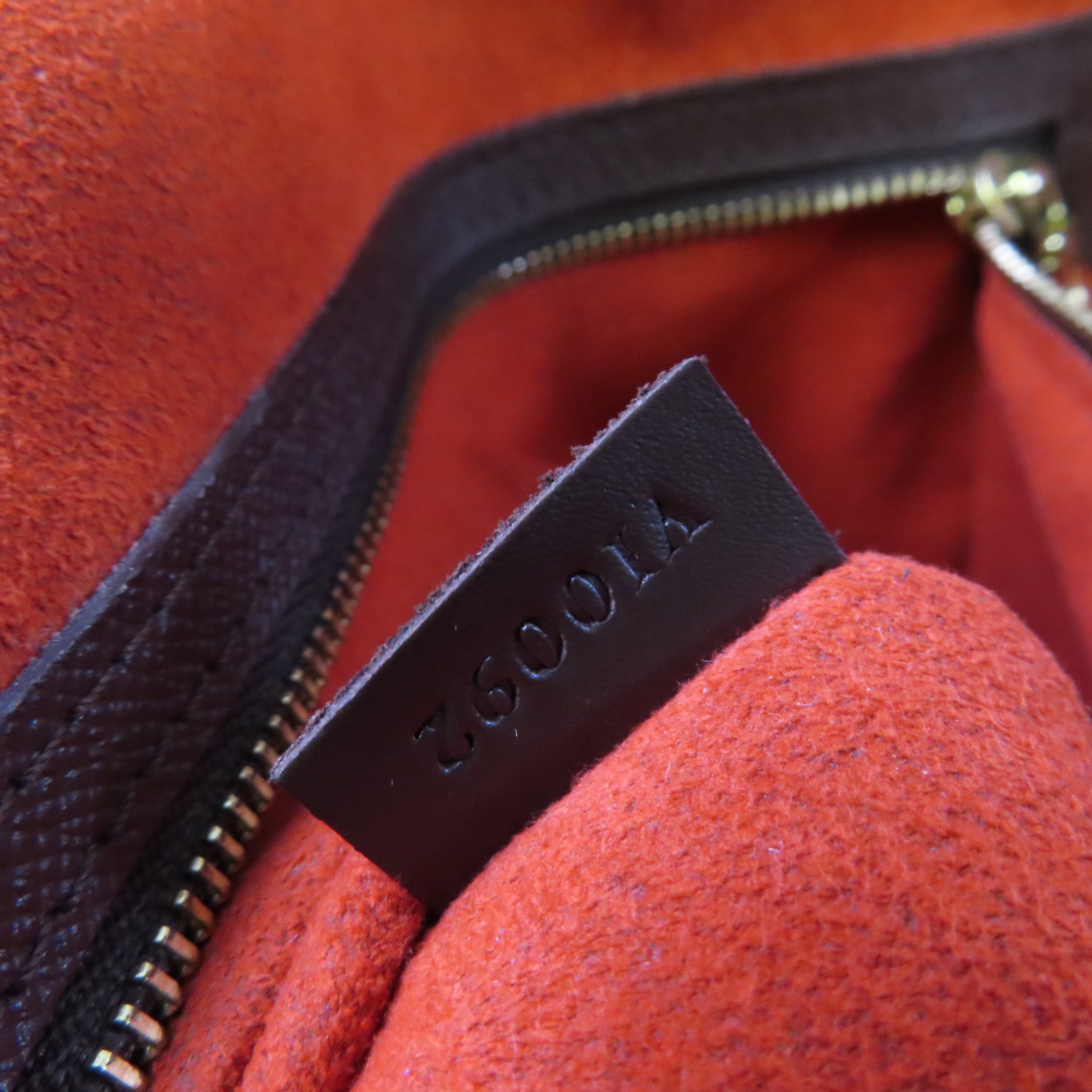 LOUIS VUITTON Damier Brera Handbag金扣手挽袋啡色