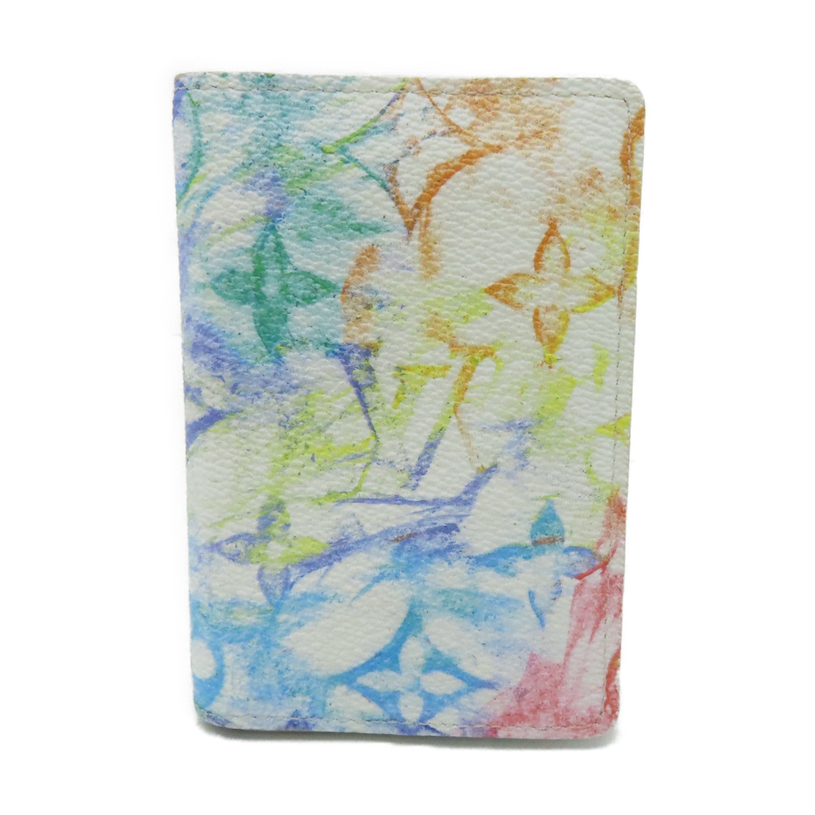 LOUIS VUITTON Monogram Pastel Multicolore Pocket Organizer卡片套白色/彩色