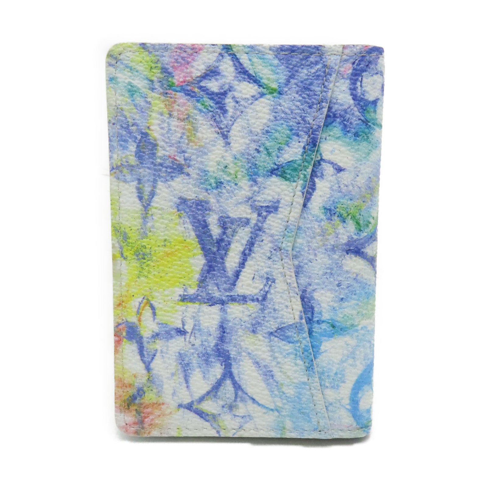 LOUIS VUITTON Monogram Pastel Multicolore Pocket Organizer卡片套白色/彩色