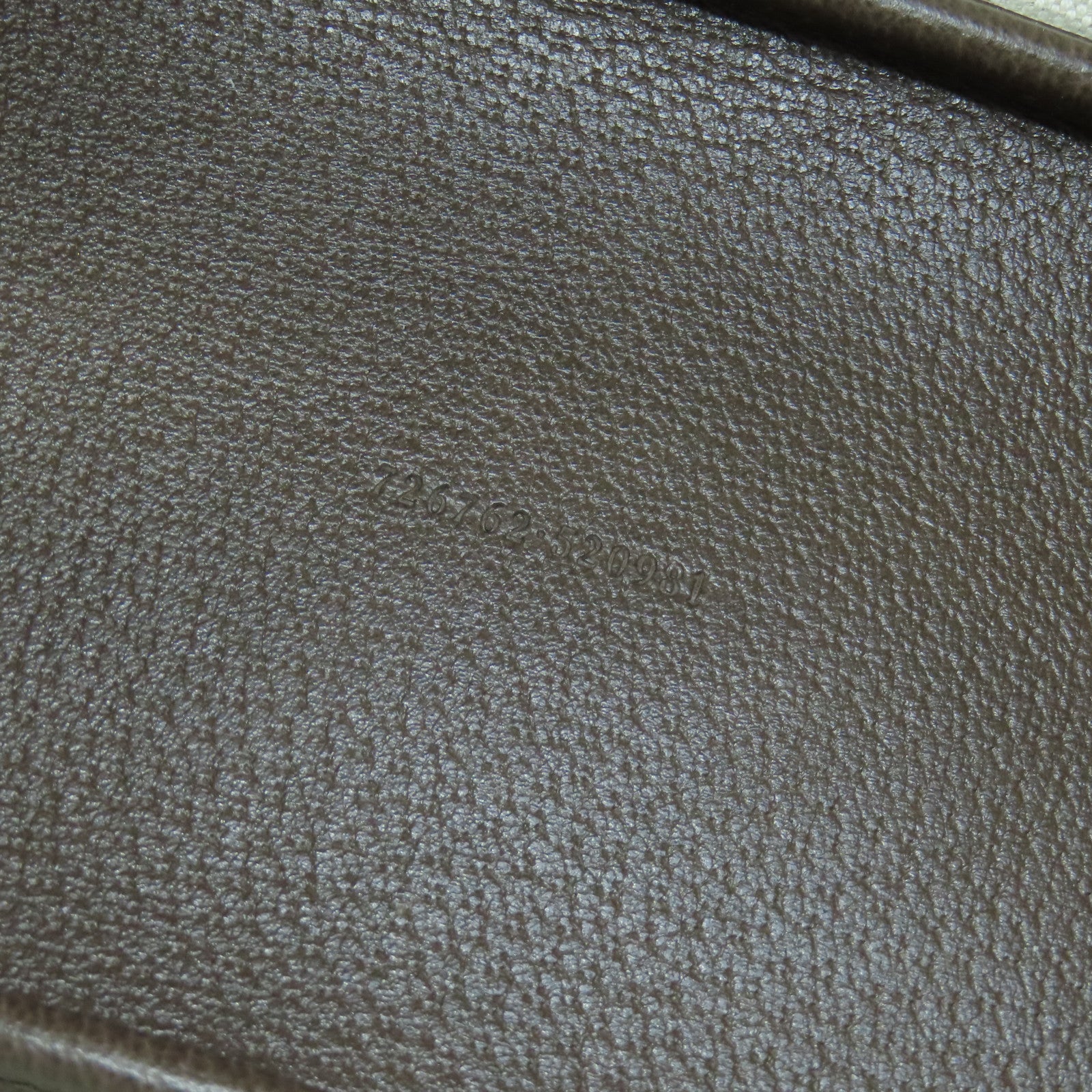 GUCCI PVC coated canvas Tote Bag handle bag brown