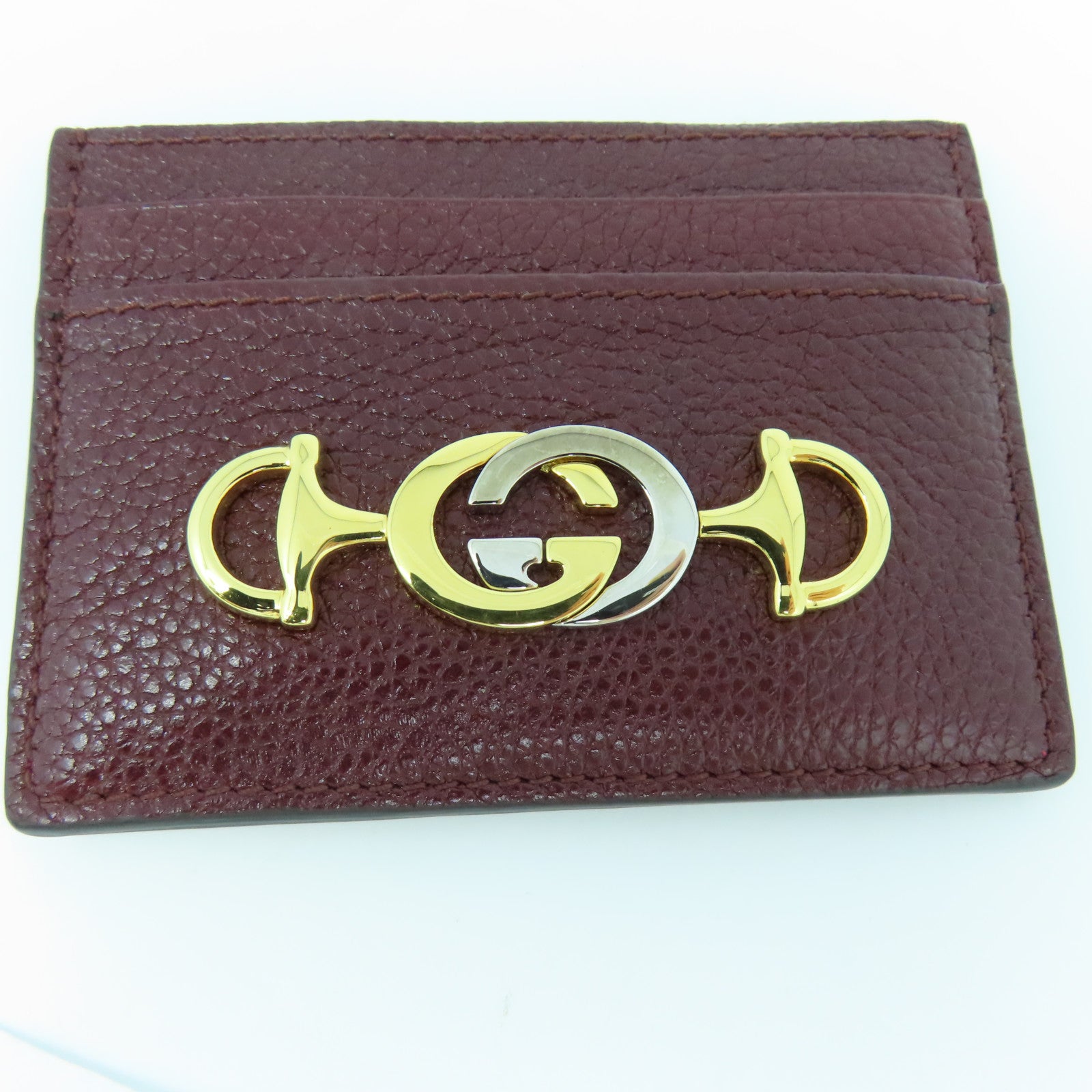 GUCCI 牛皮皮革Card Case卡片套啡色