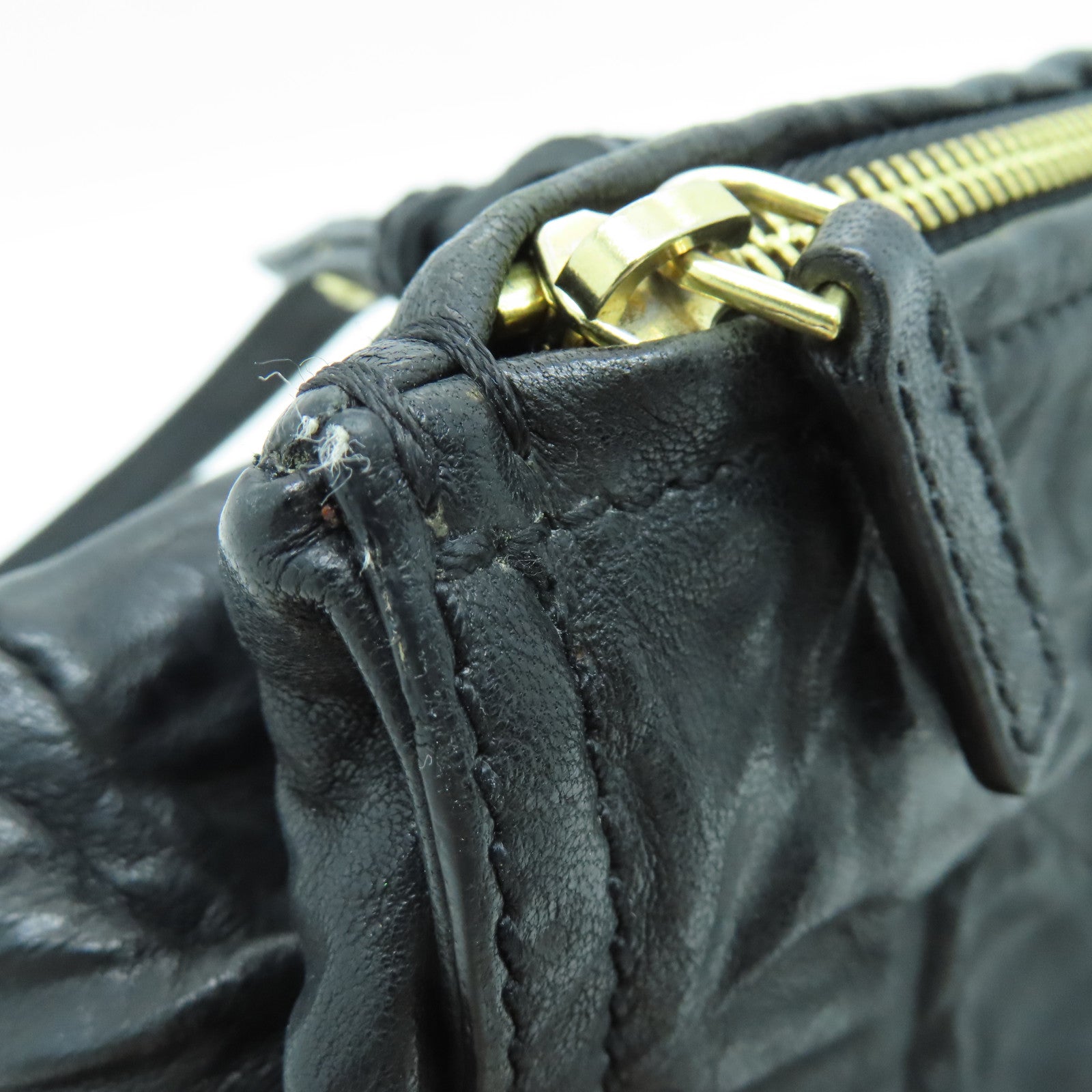 GIVENCHY 牛皮皮革Mini Pandora Shoulder Bag银扣肩背袋黑色