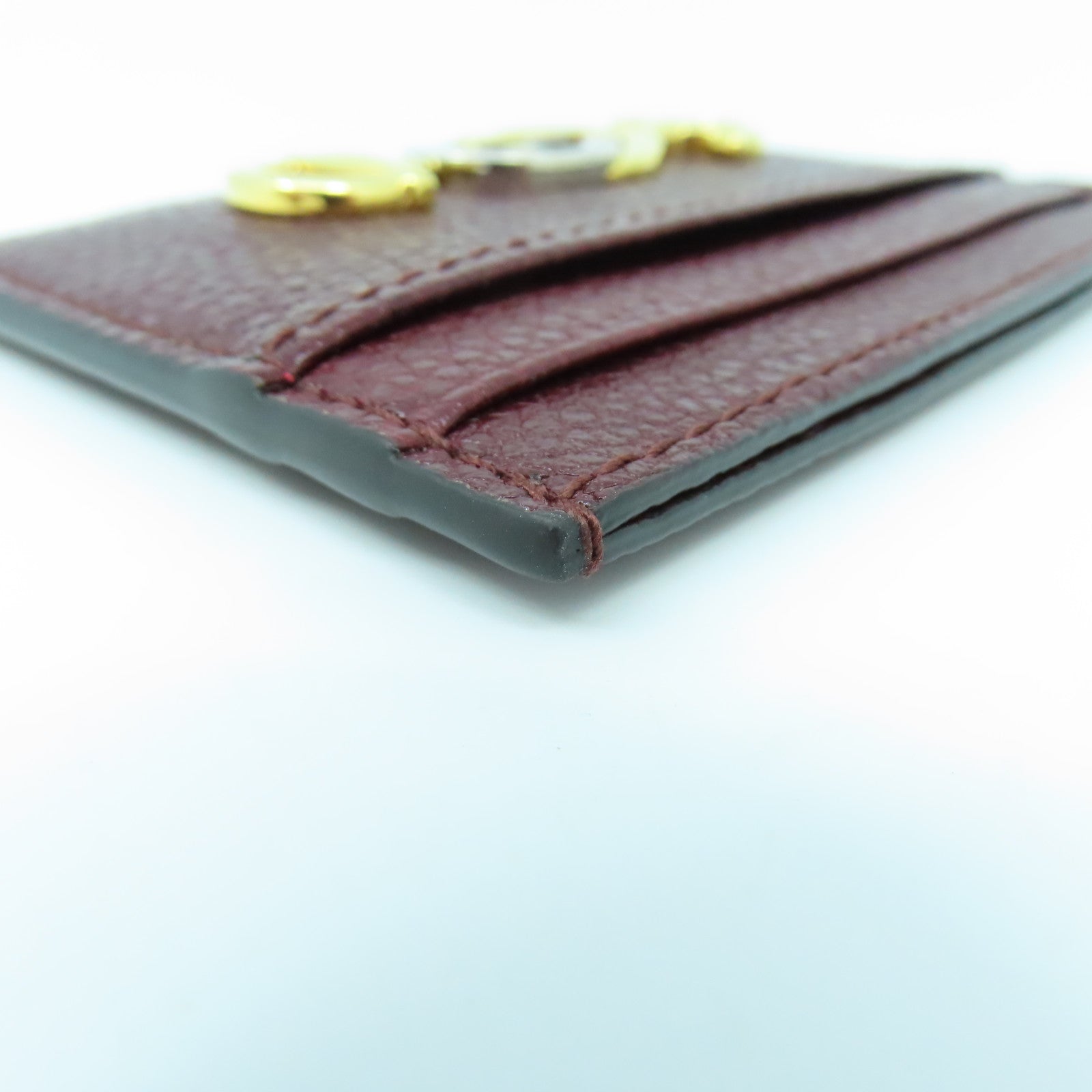 GUCCI 牛皮皮革Card Case卡片套啡色