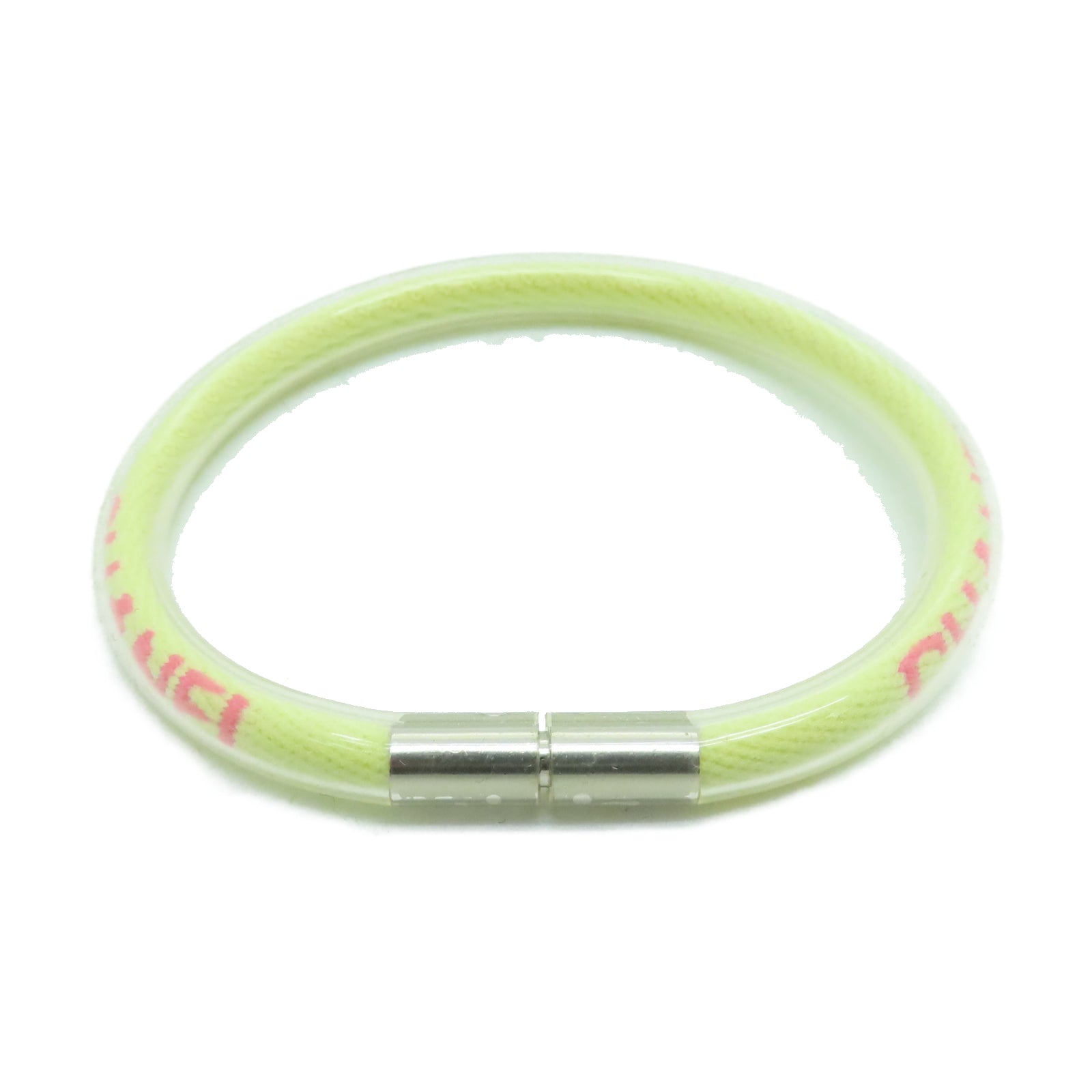 CHANEL PVC Bracelet手环黄色