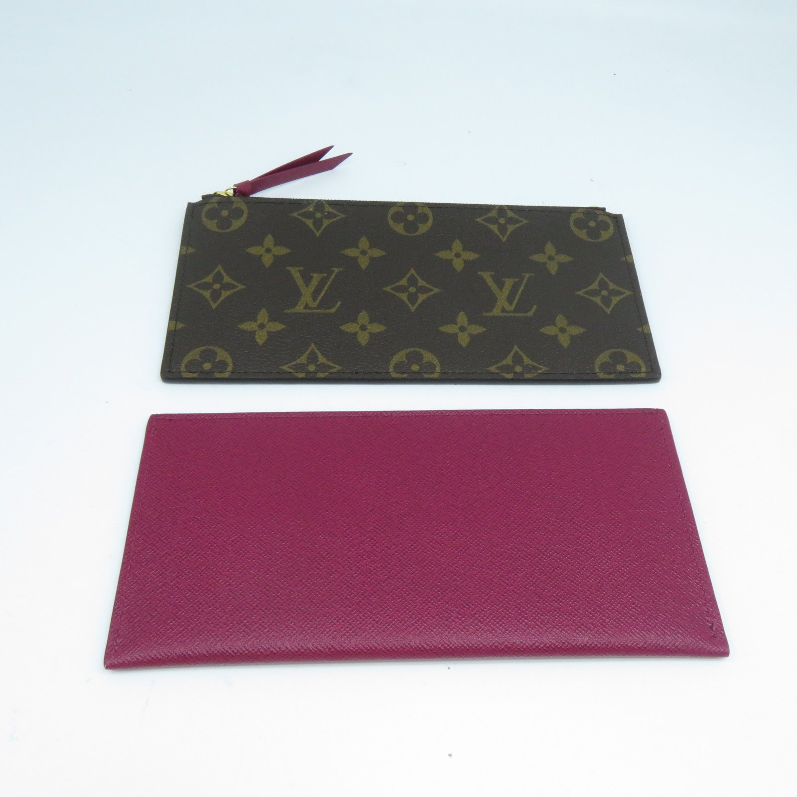 LOUIS VUITTON Monogram Felicie Pochette金扣鏈帶肩背袋啡色