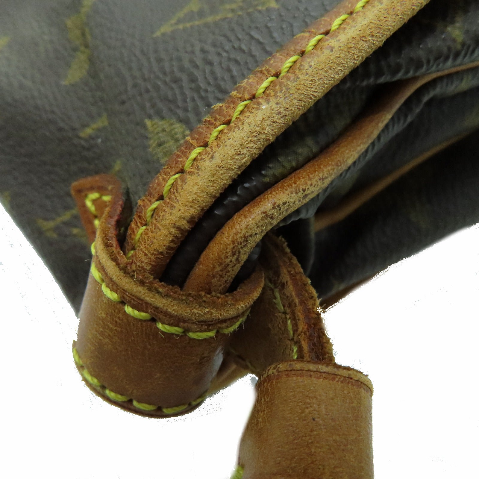 LOUIS VUITTON Mongram Saumur 30金扣肩背袋啡色
