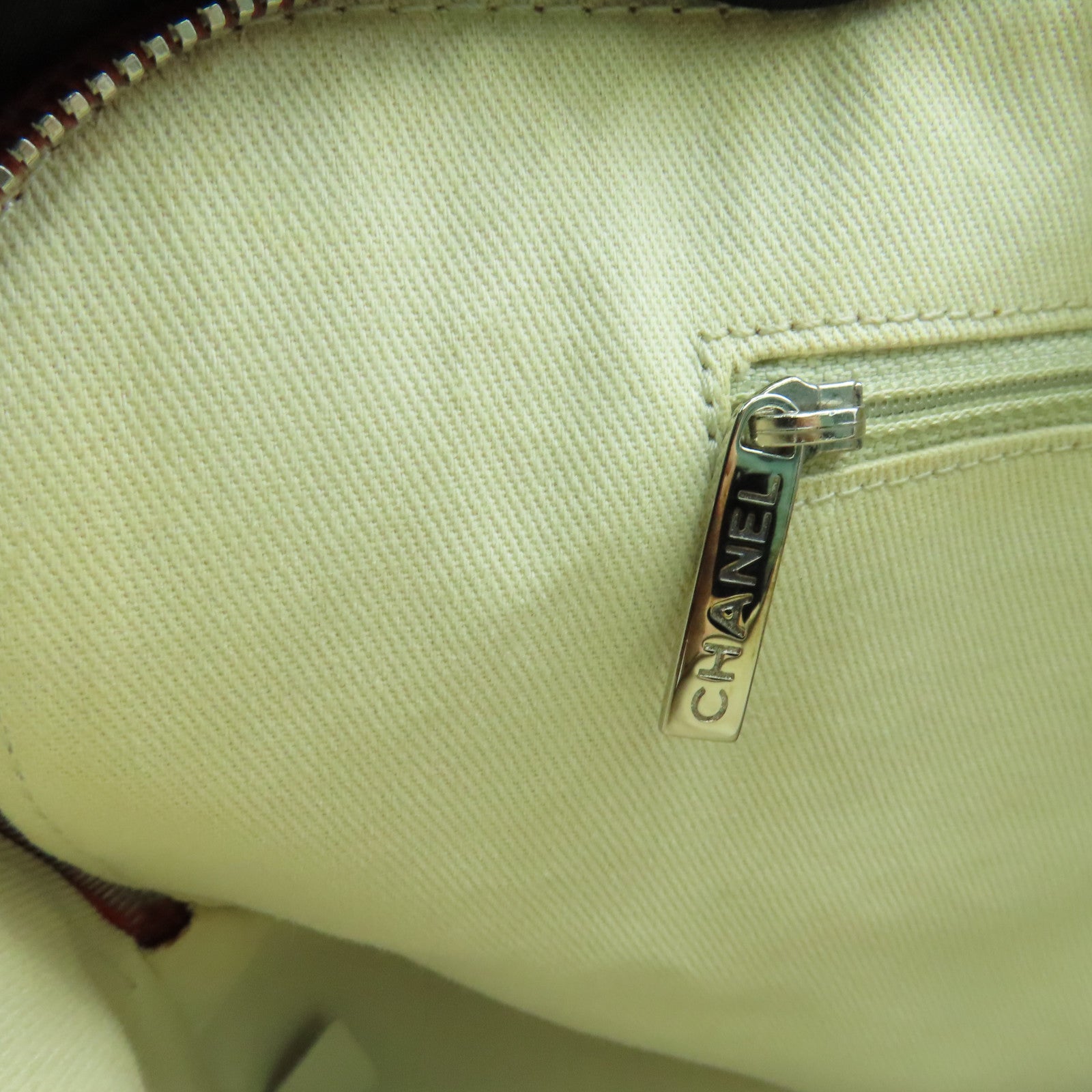 CHANEL 菱格牛皮皮革Chain Shoulder Bag銀扣鏈帶肩背袋紅色