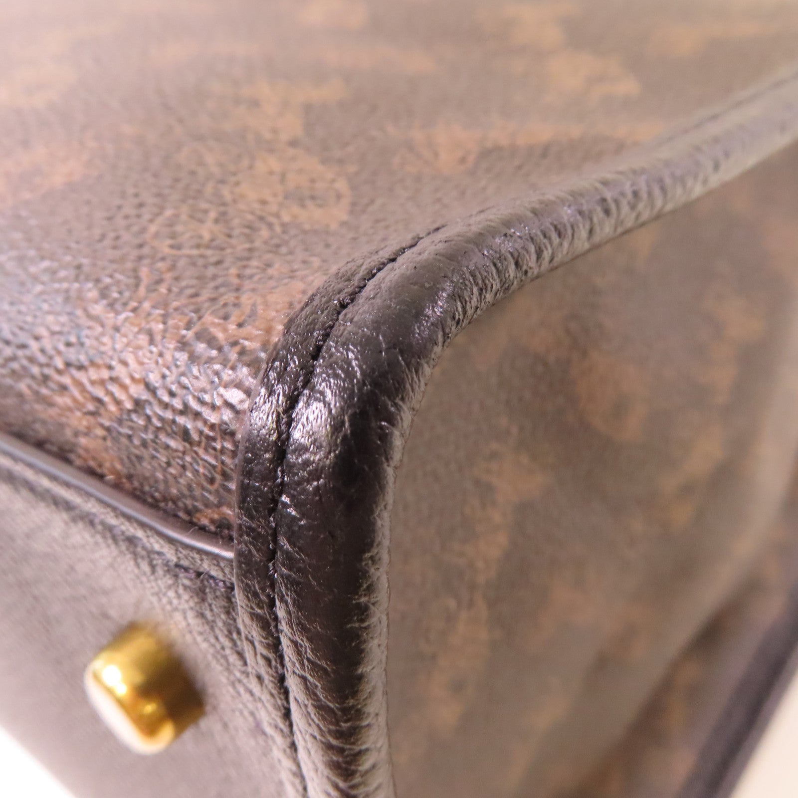 COACH 牛皮皮革Field Tote Bag手挽肩背兩用袋啡色
